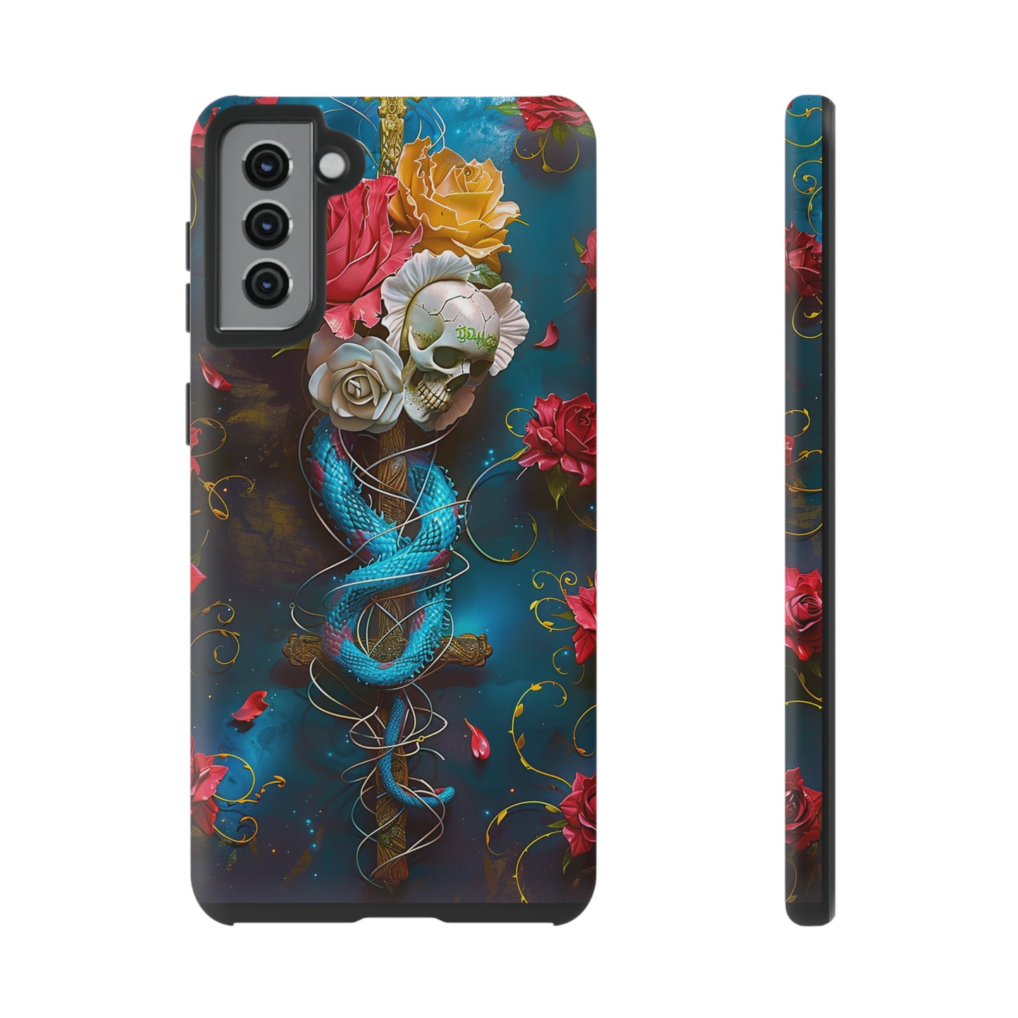 Tough Phone Cases Serpent & Roses