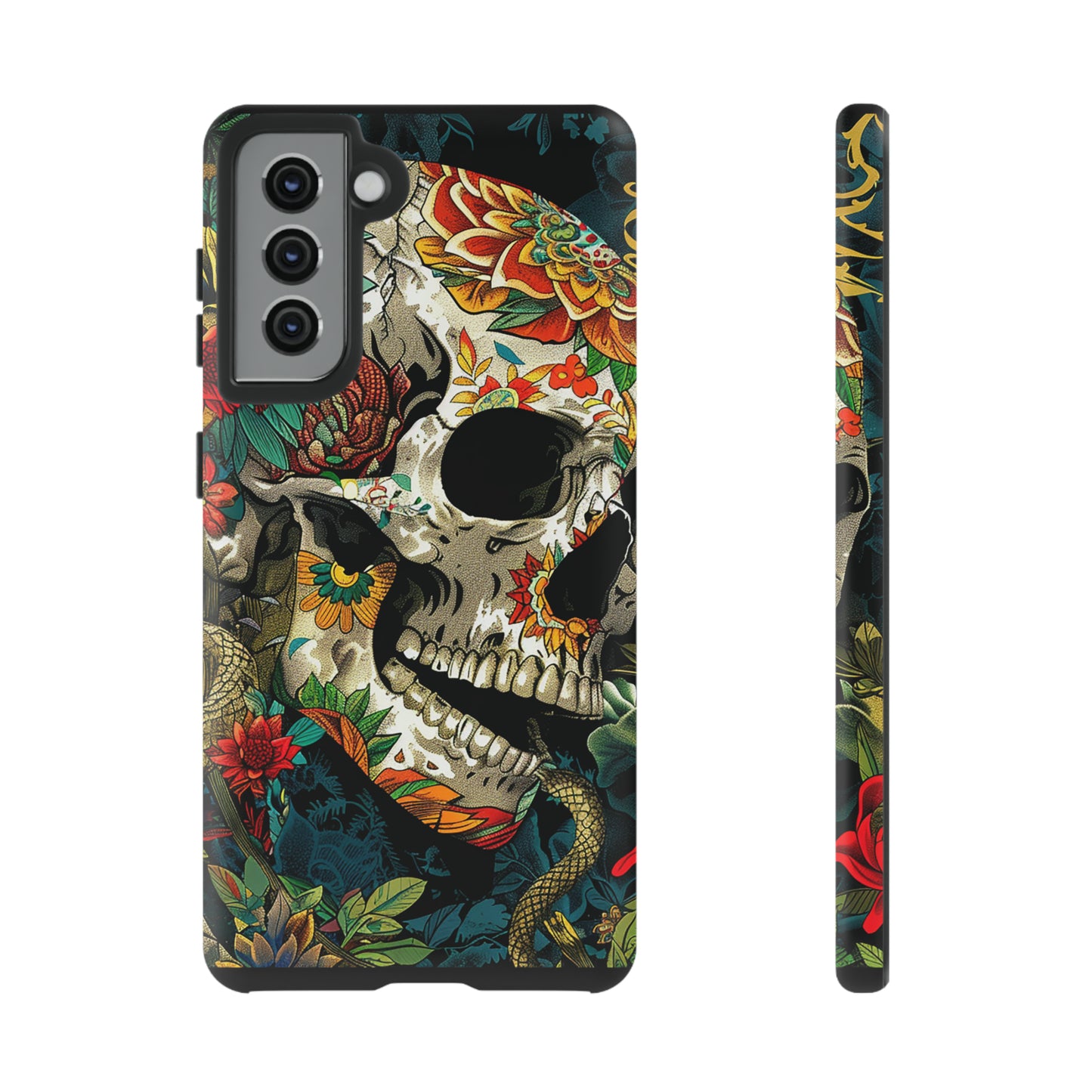 Tough Phone Case Skull 01