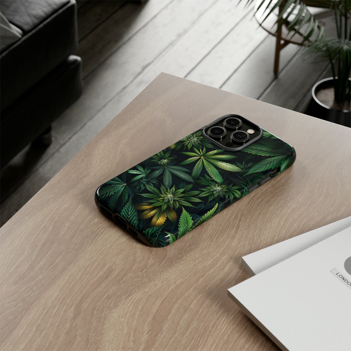 Tough Phone Case Cannabis