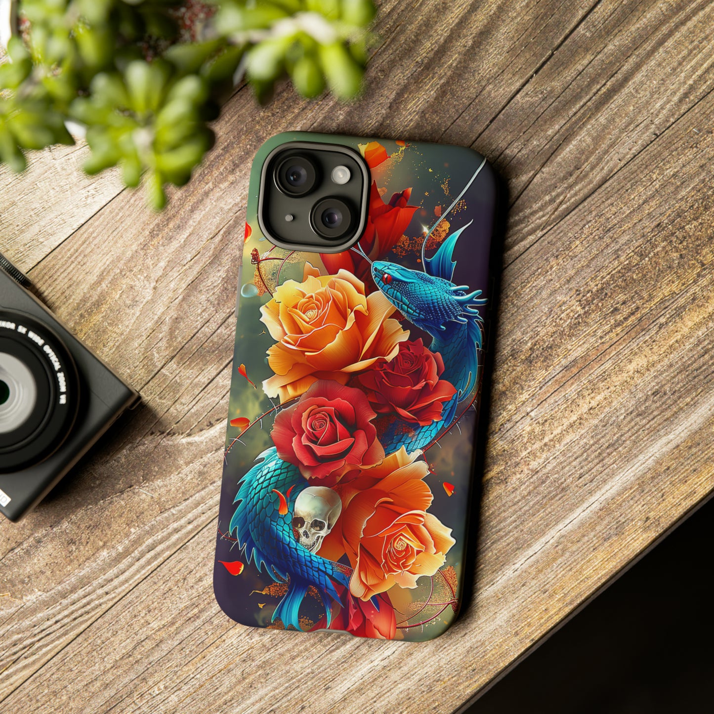 Tough Phone Cases Eternal Bloom and Beast