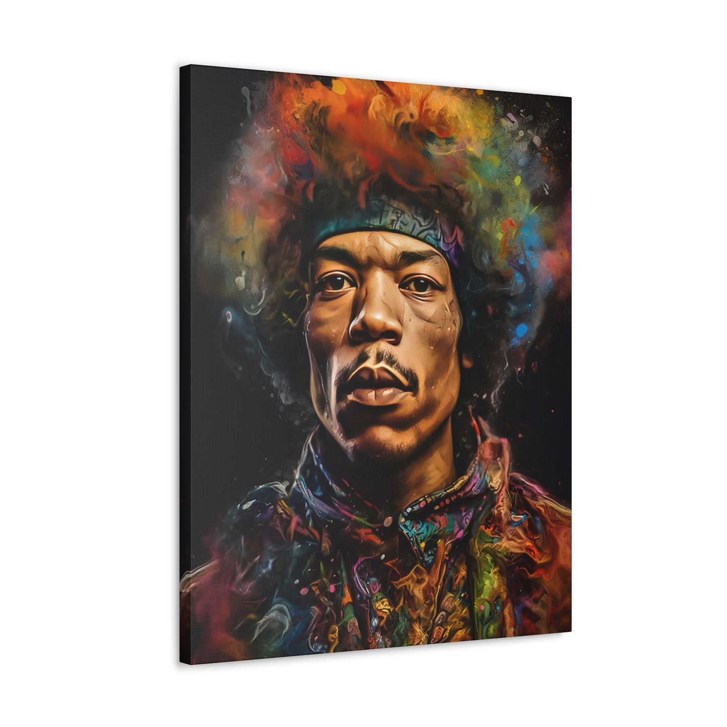 Electric Soul Jimi Hendrix on Canvas