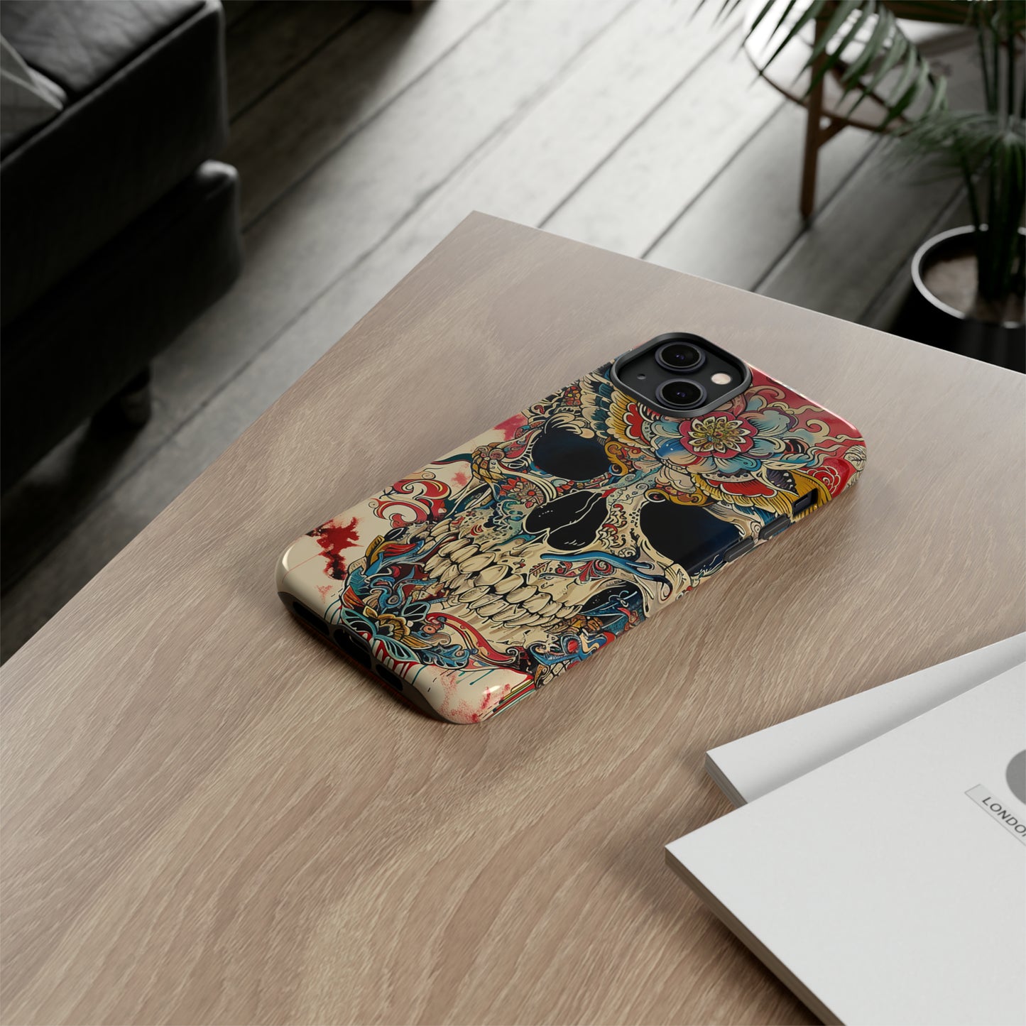Tough Phone Case Skull 06