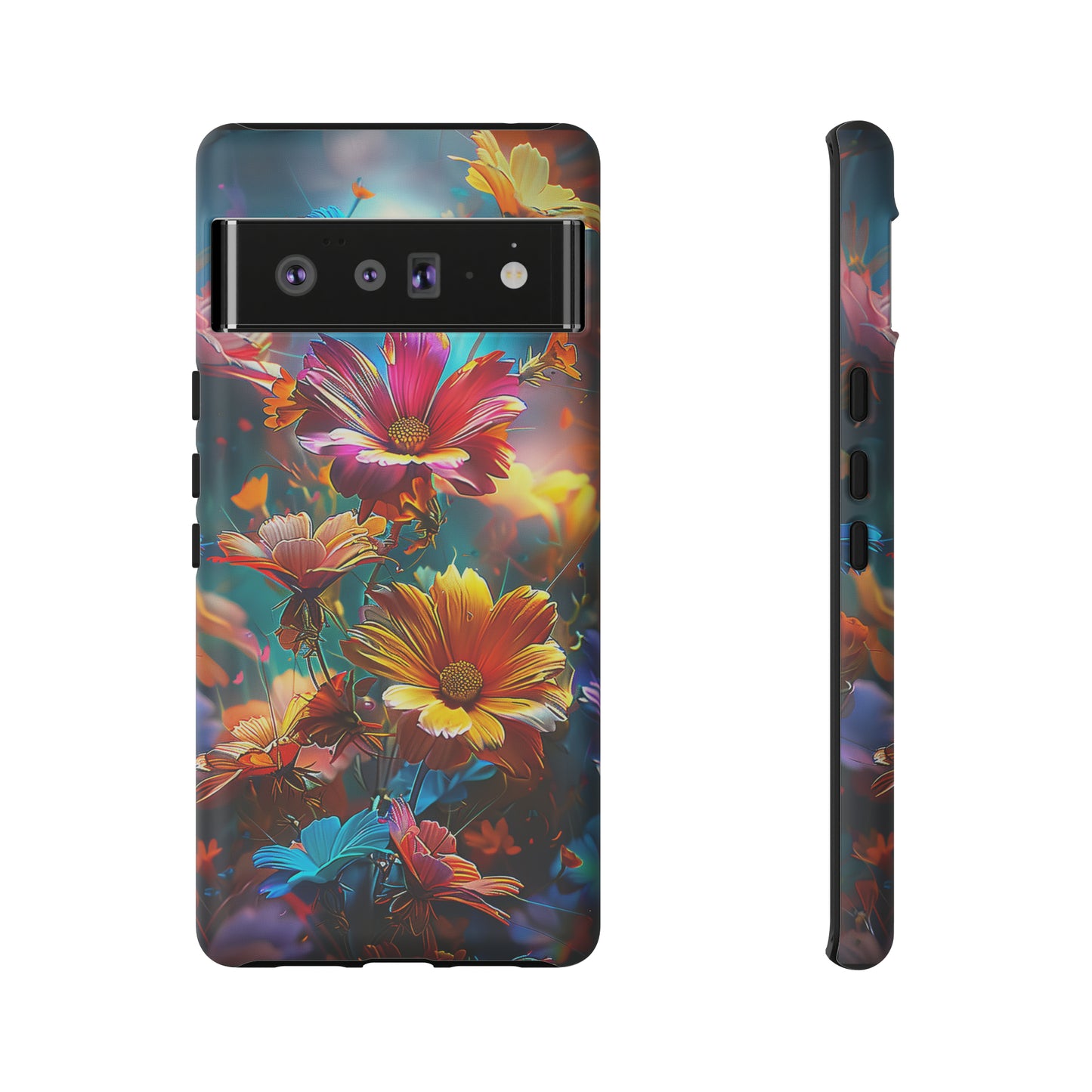 Tough Phone Case Flower 01