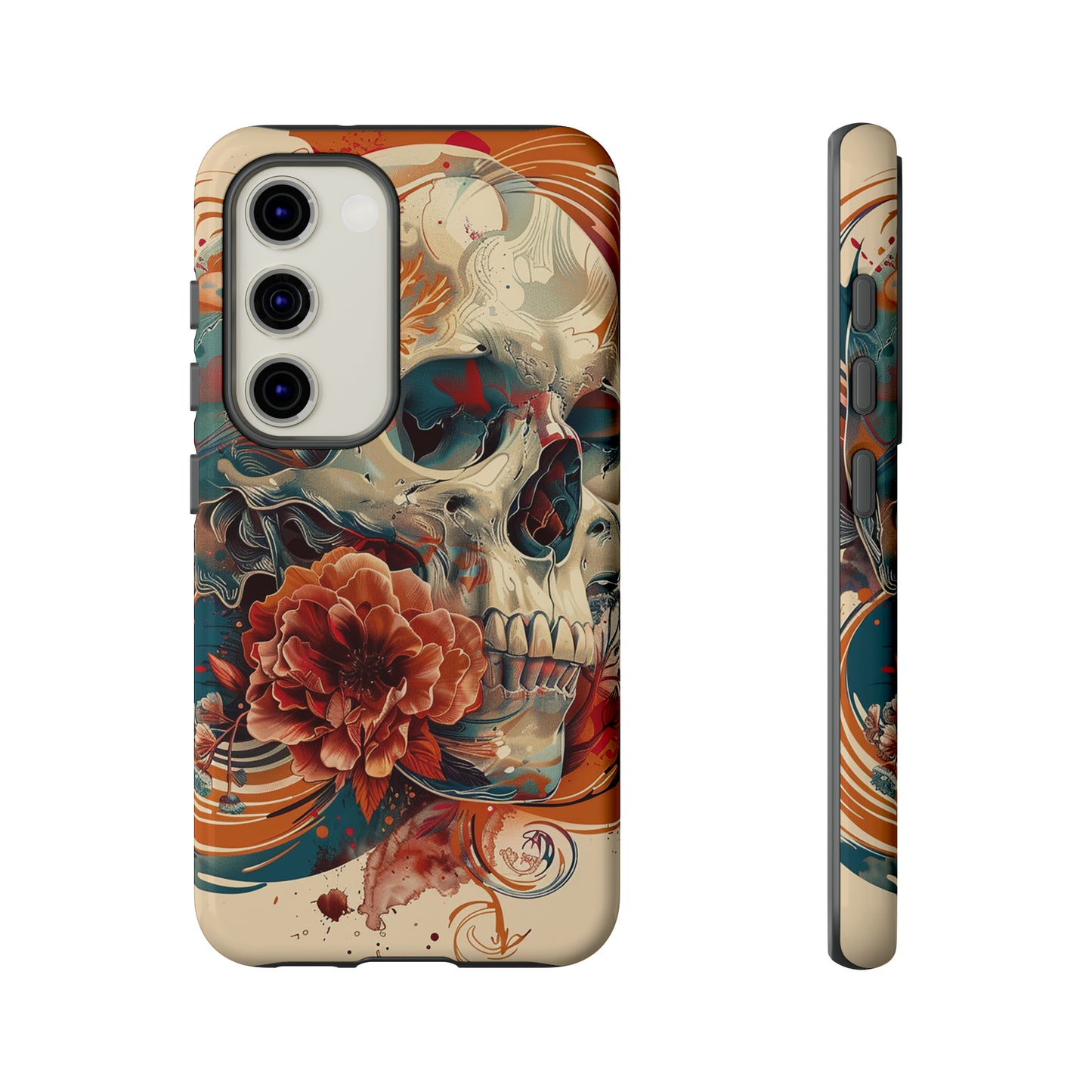 Tough Phone Case Skull 04