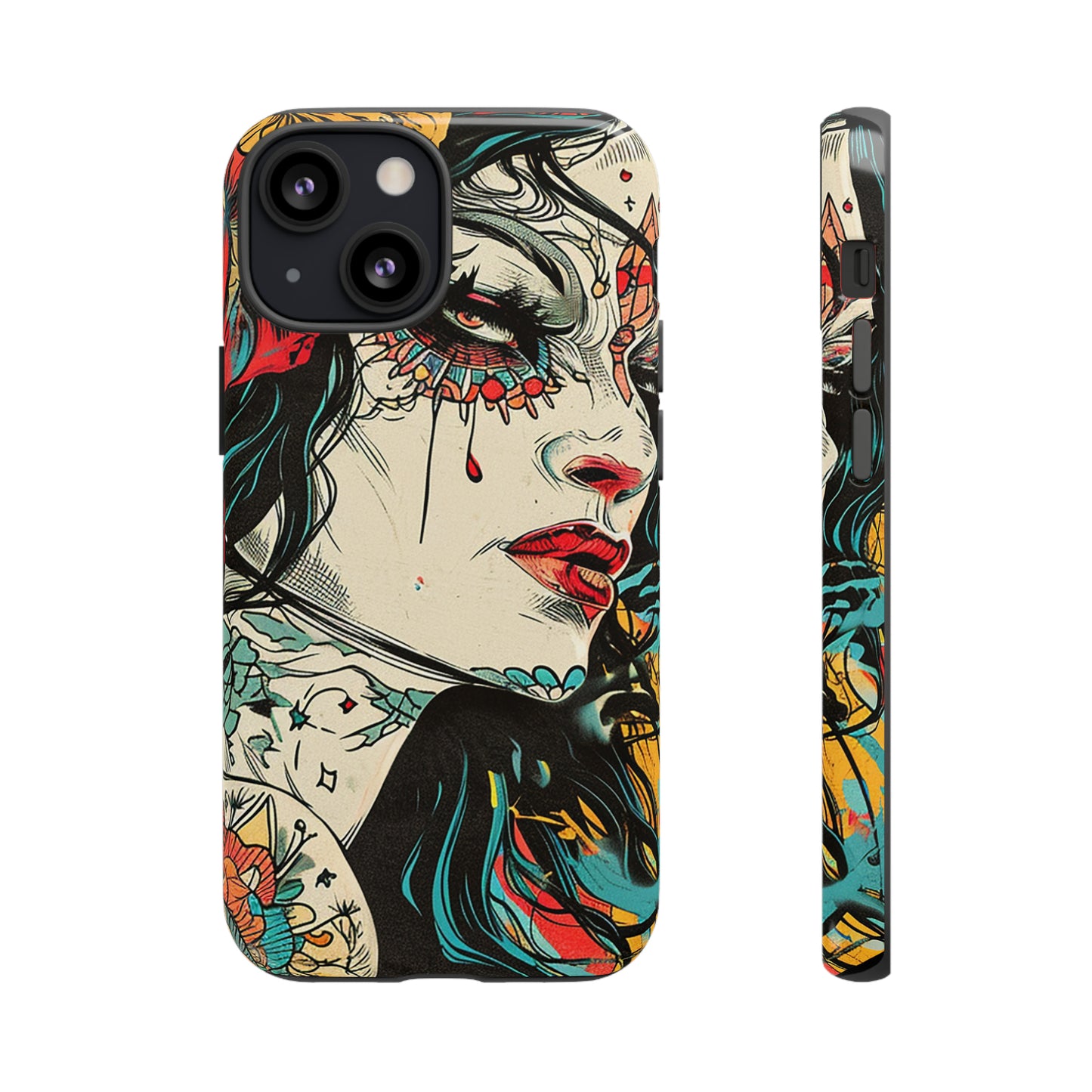Tough Phone Case Lady 02