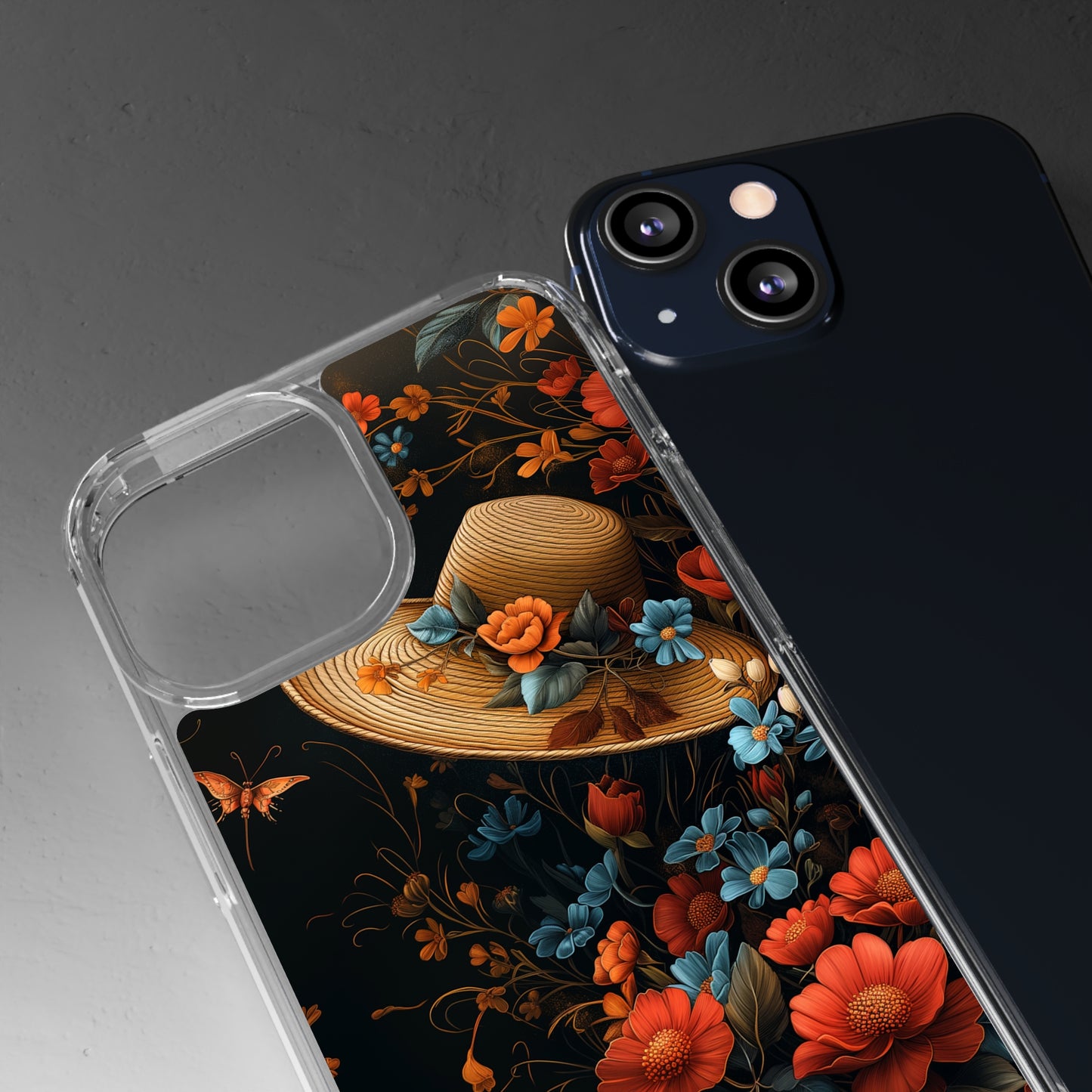 Clear Phone Cases Floral