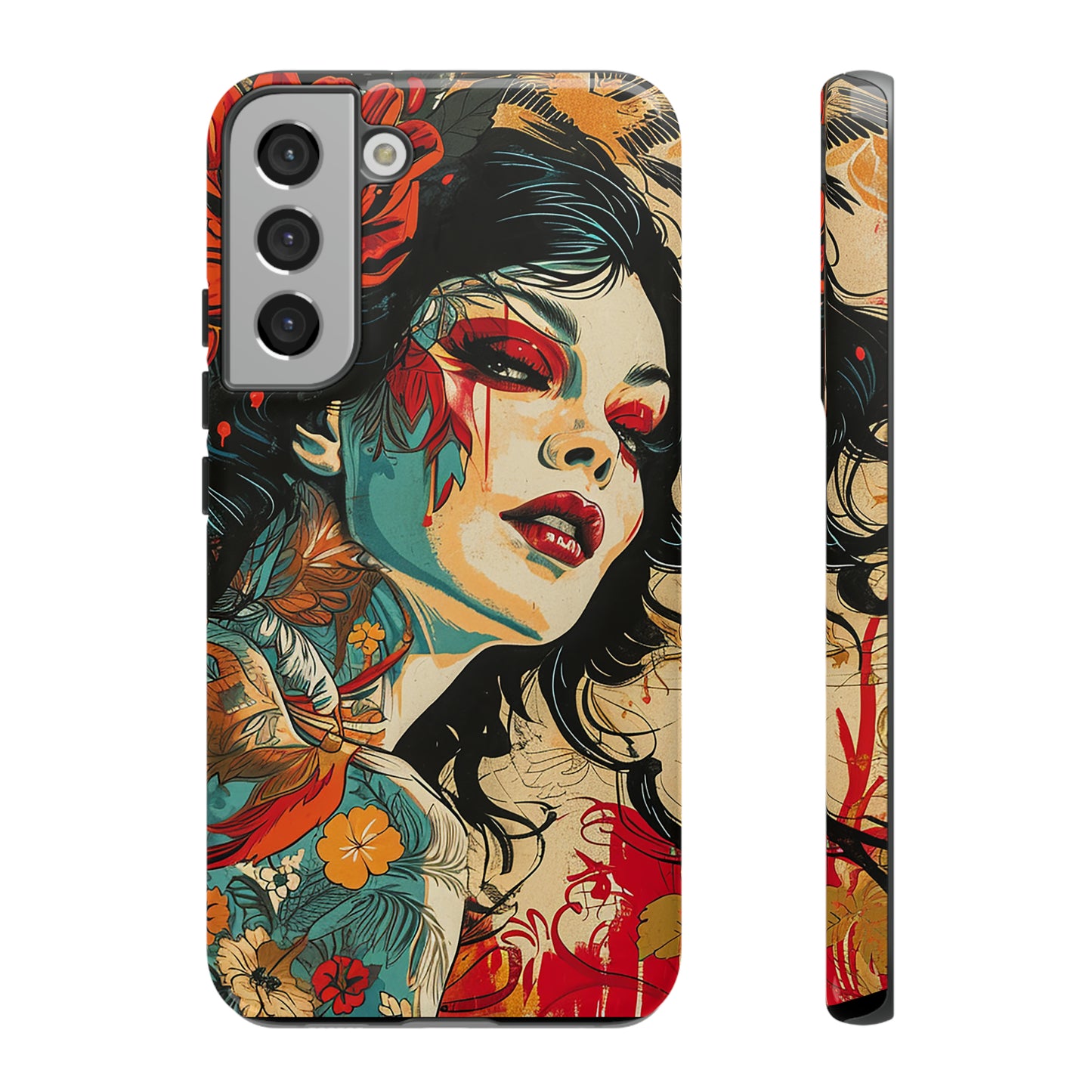 Tough Phone Case Lady 01