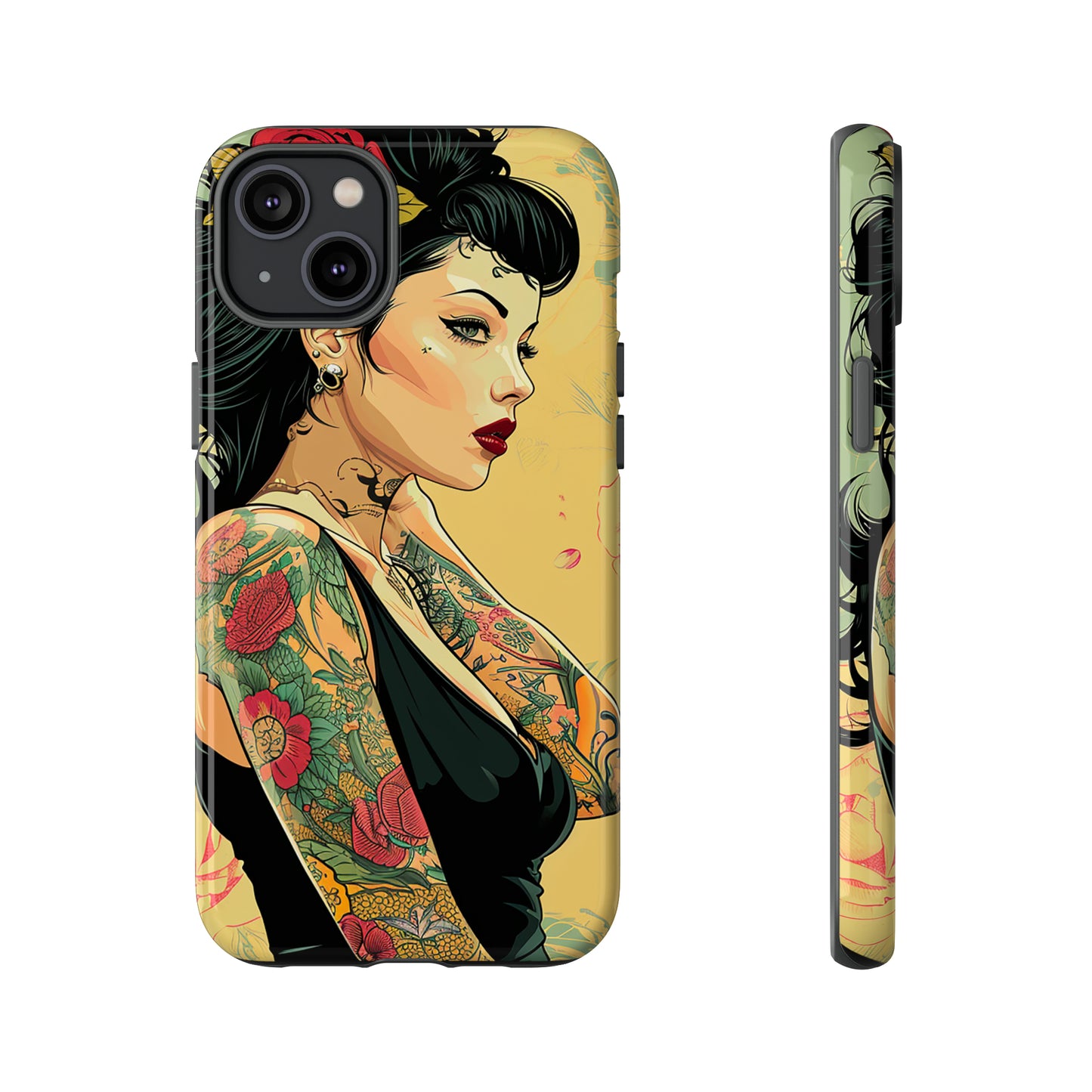 Tough Phone Case Lady 06