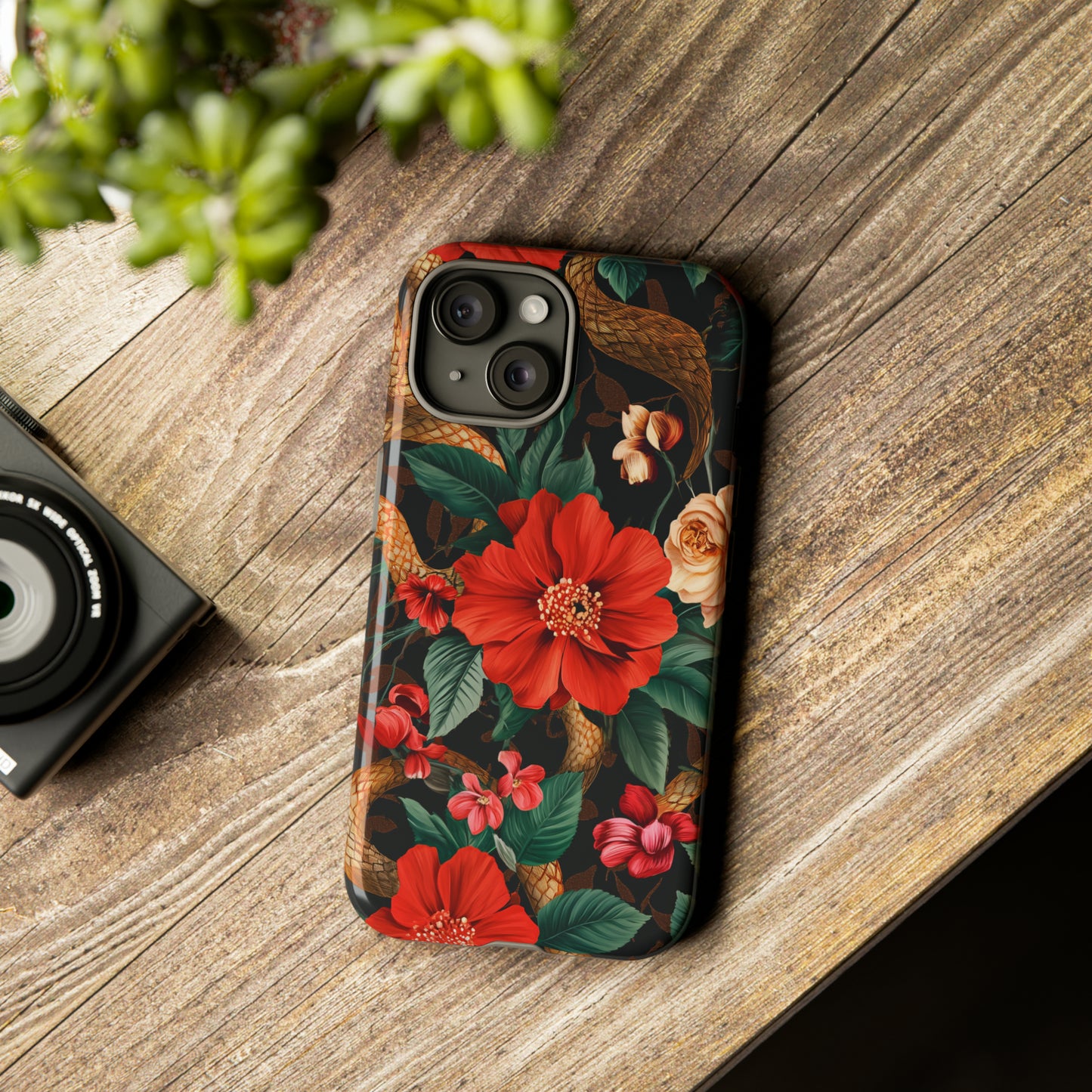 Tough Phone Case Flower 03