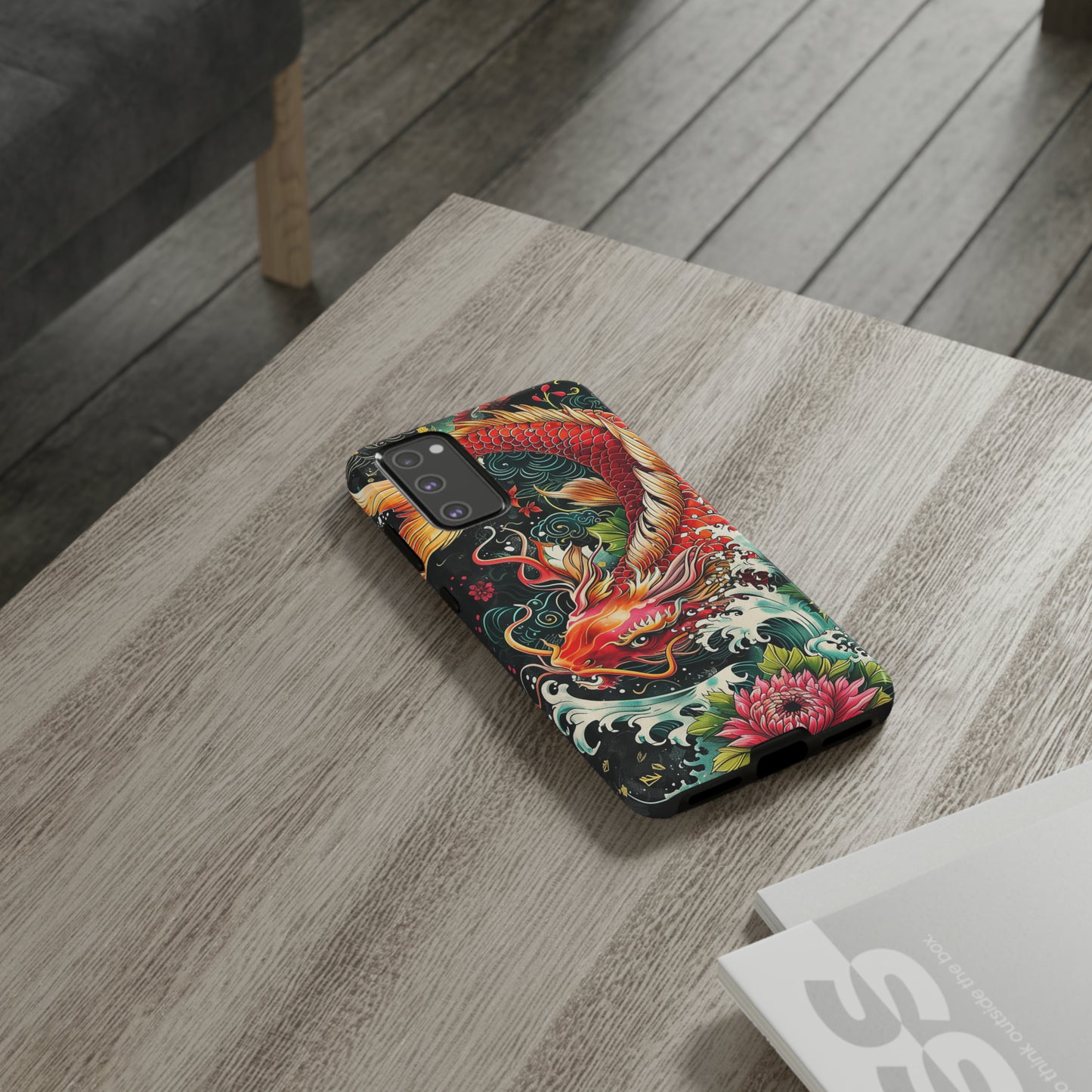 Tough Phone Case Japanese Koi Fish