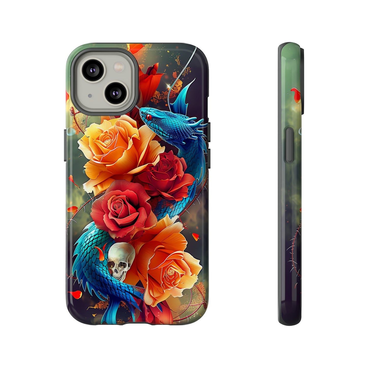 Tough Phone Cases Eternal Bloom and Beast