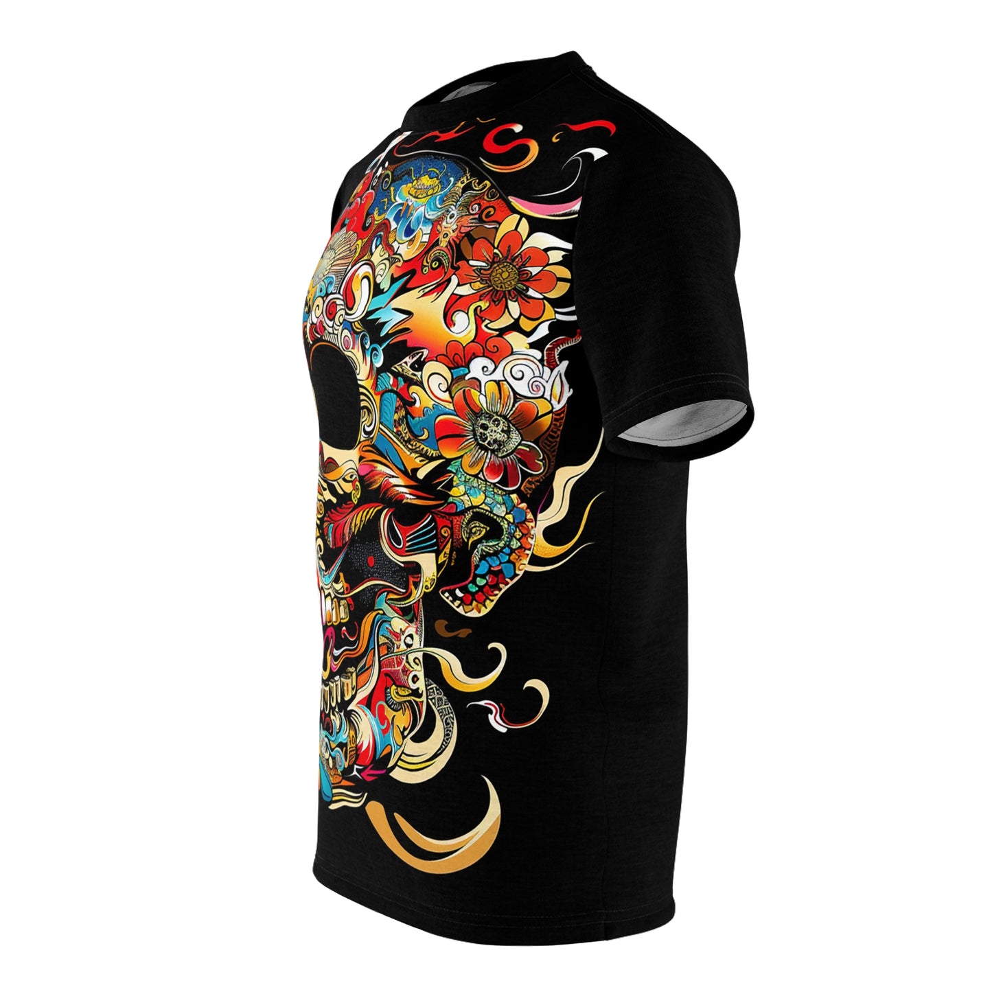 Kaleidoscopic Skull Graphic Tee