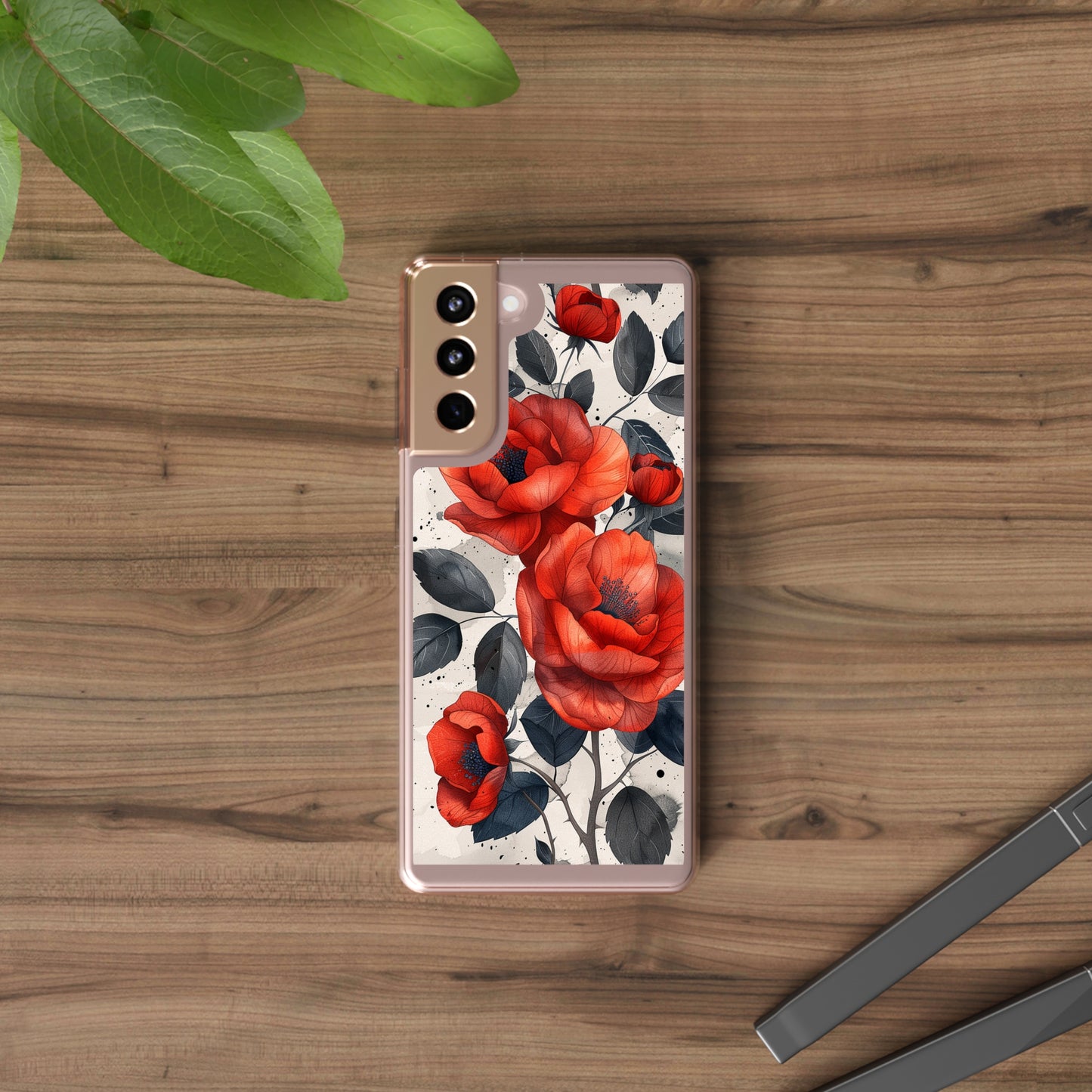 Clear Phone Cases Floral