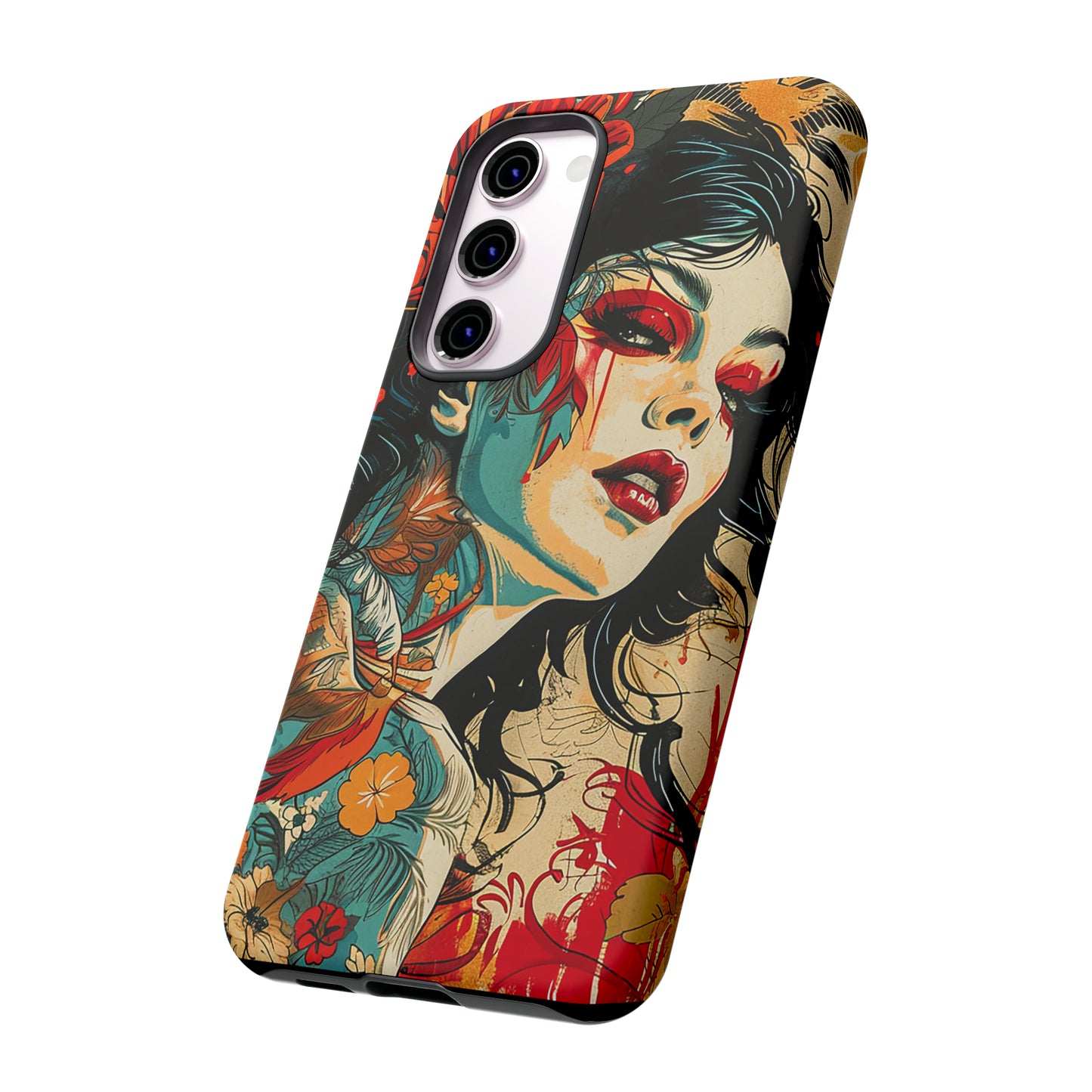 Tough Phone Case Lady 01