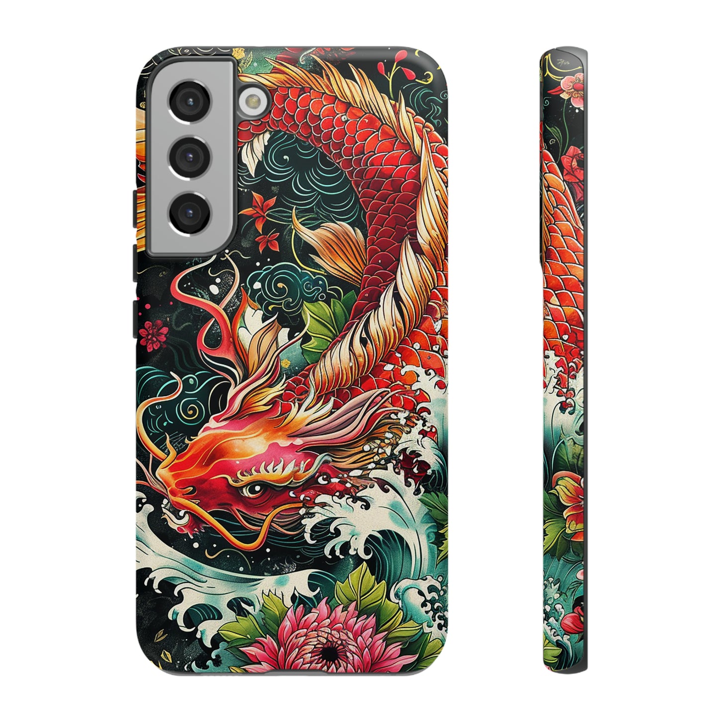 Tough Phone Case Japanese Koi Fish