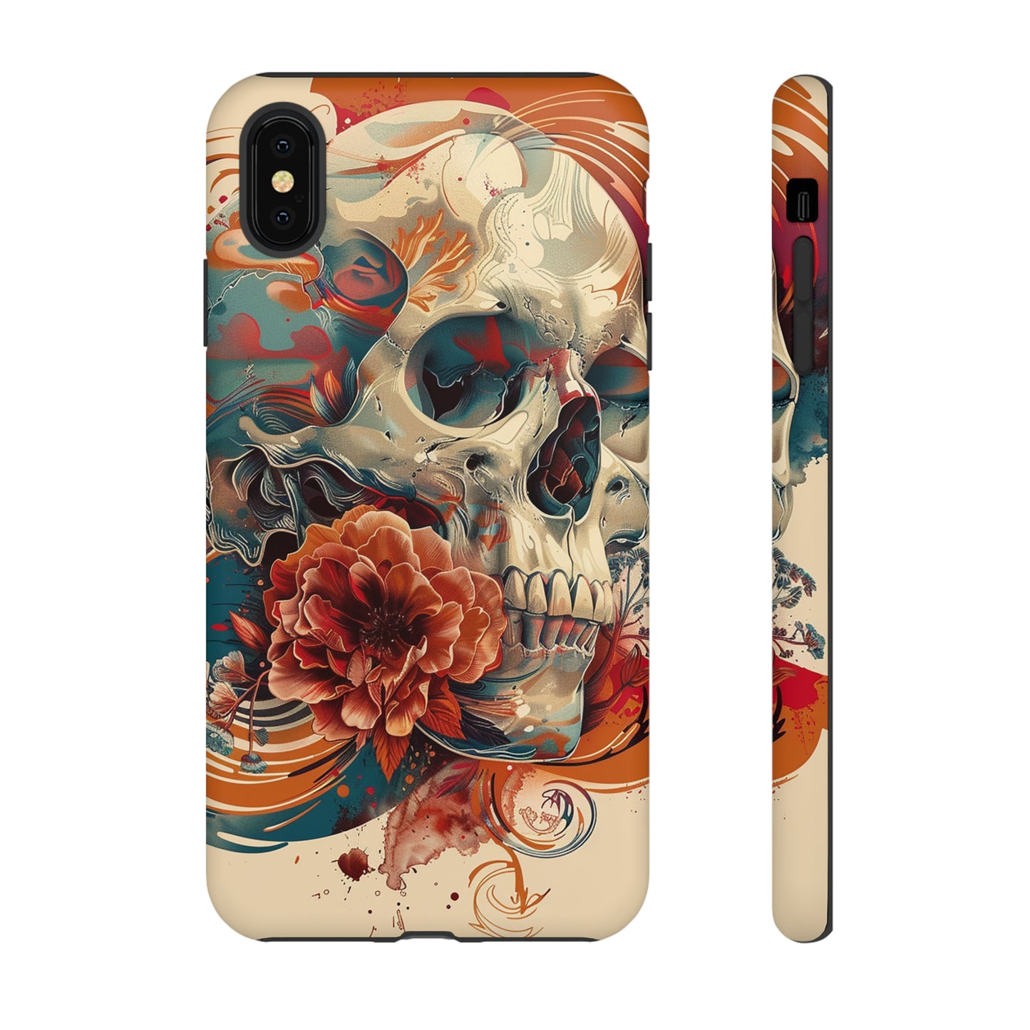 Tough Phone Case Skull 04