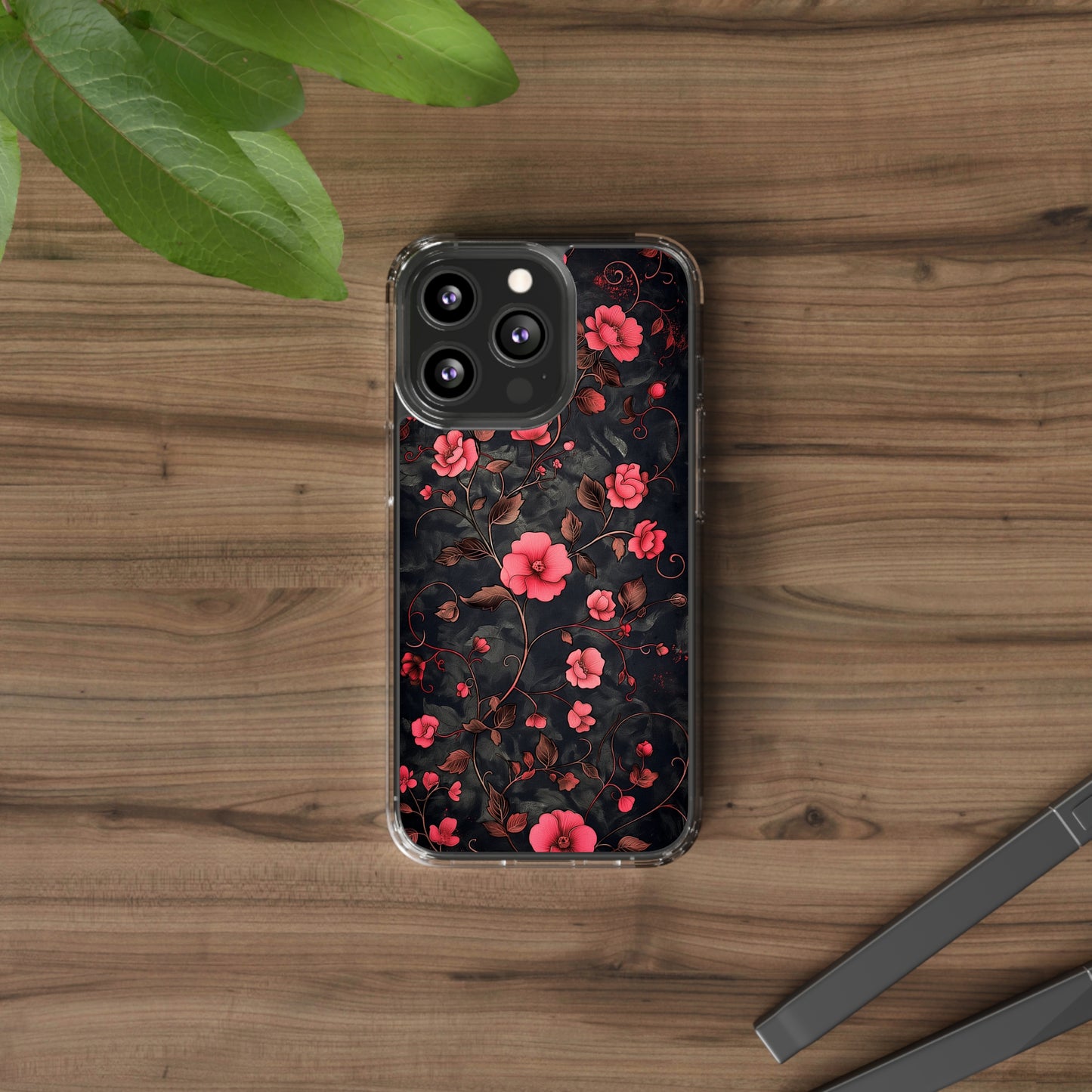 Clear Phone Cases Floral Art