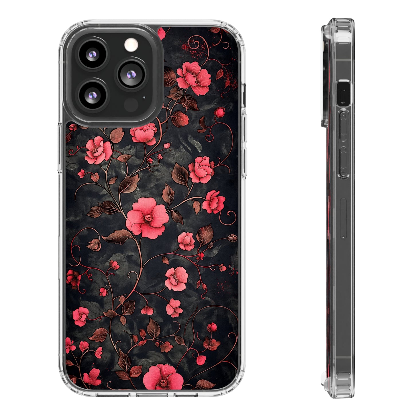 Clear Phone Cases Floral Art