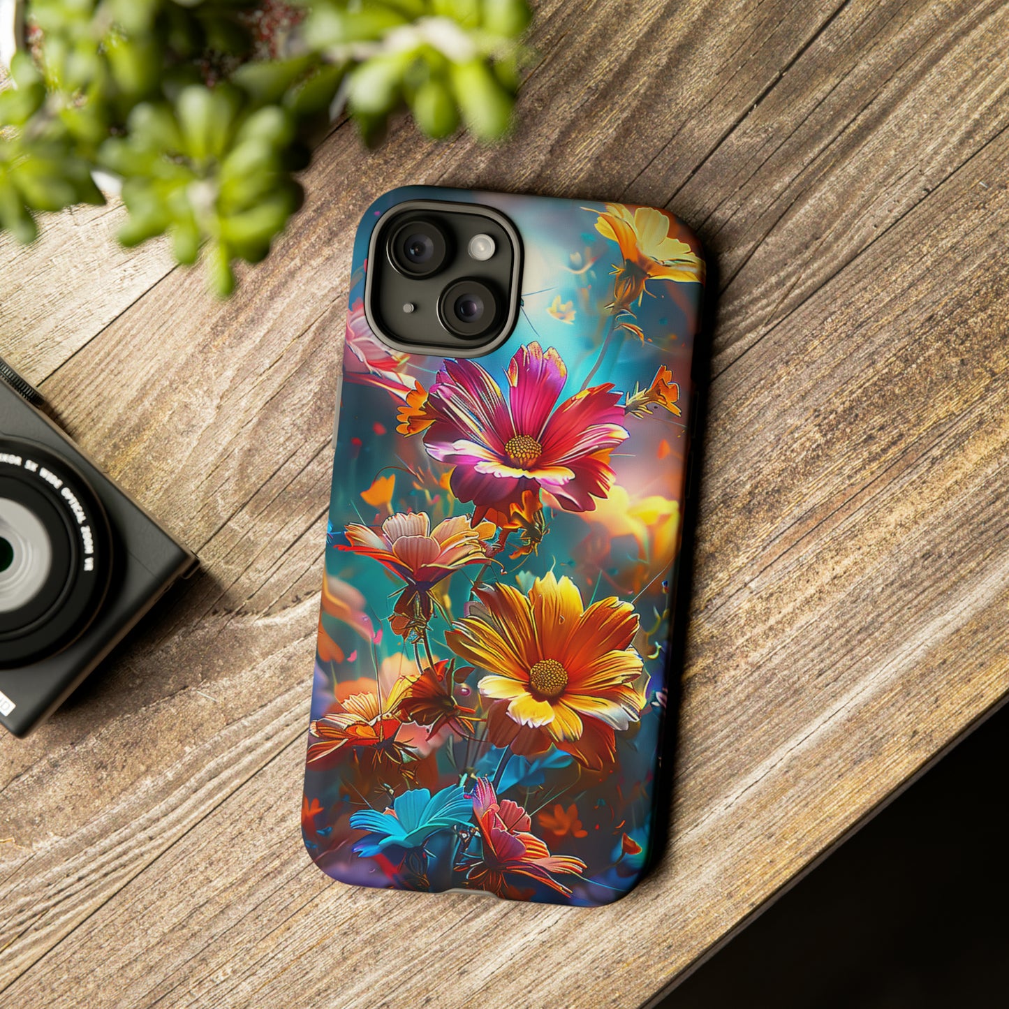 Tough Phone Case Flower 01