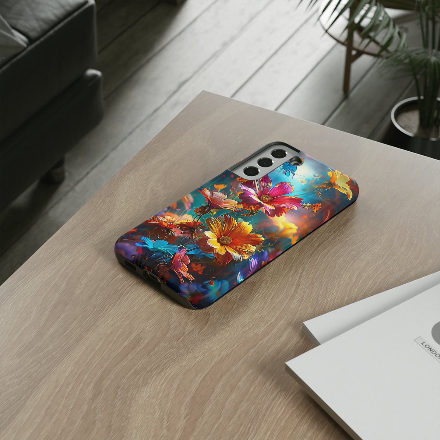Tough Phone Case Flower 01