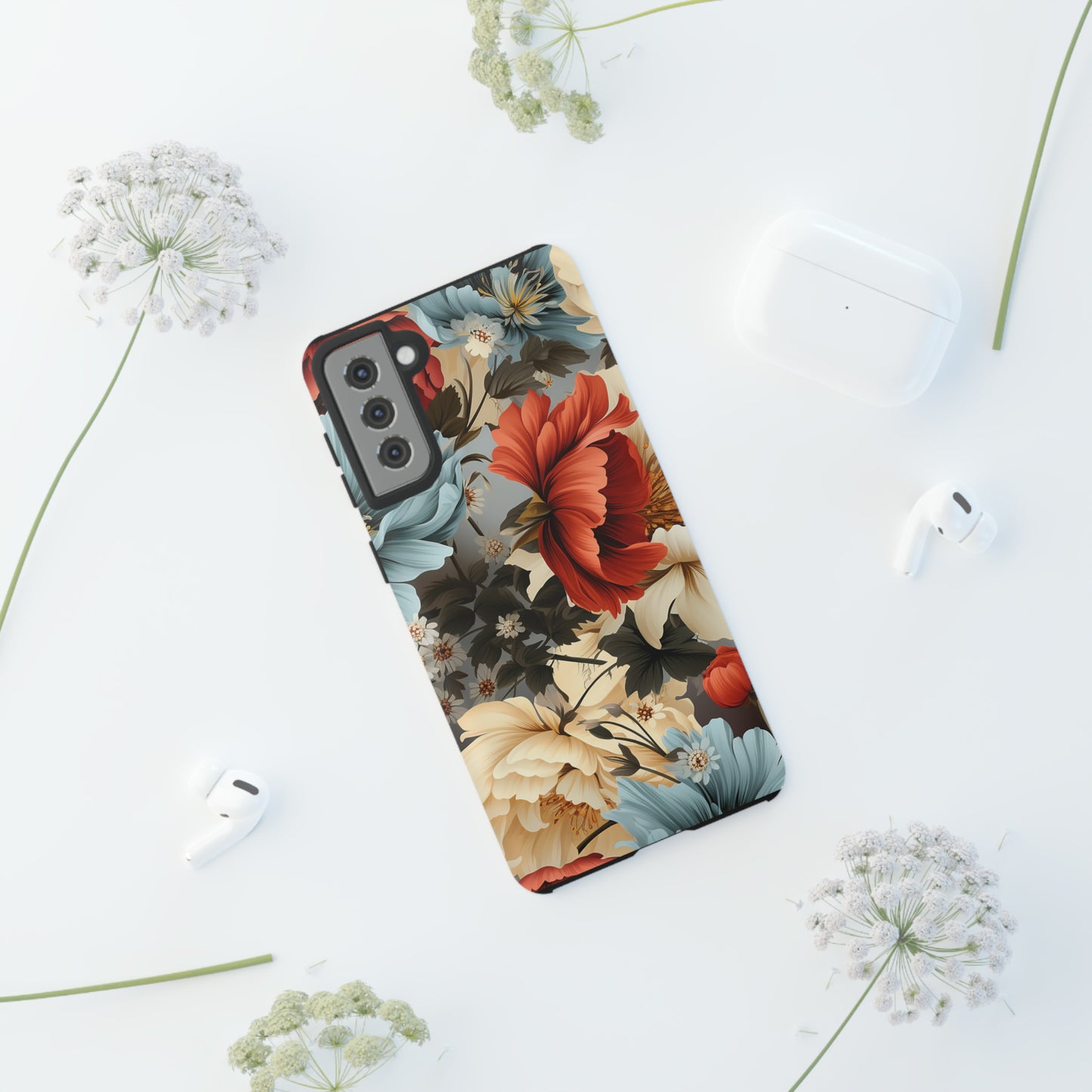 Tough Phone Case Floral