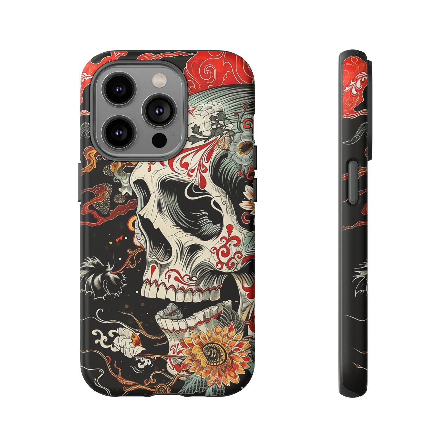 Tough Phone Case Skull 07