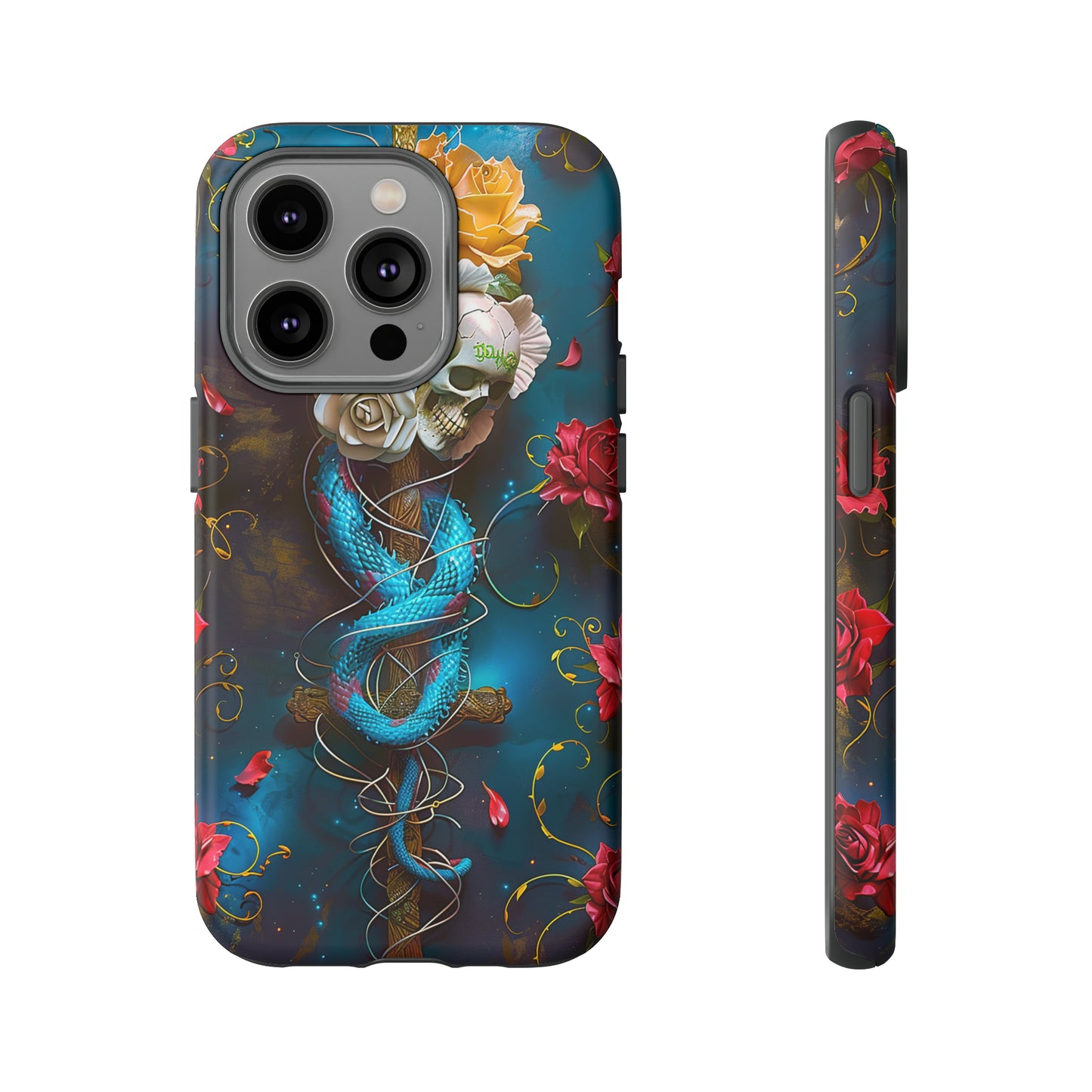 Tough Phone Cases Serpent & Roses