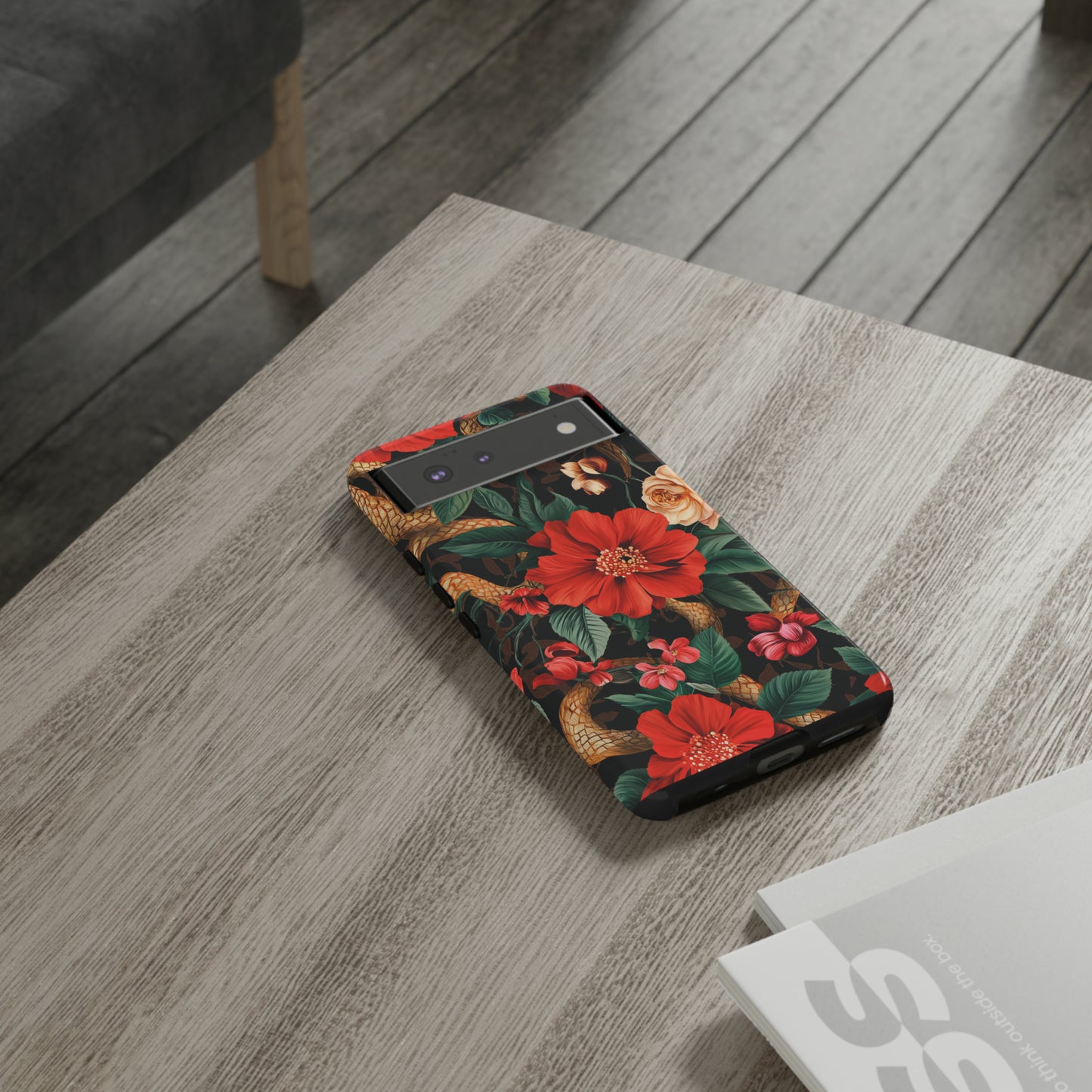 Tough Phone Case Flower 03