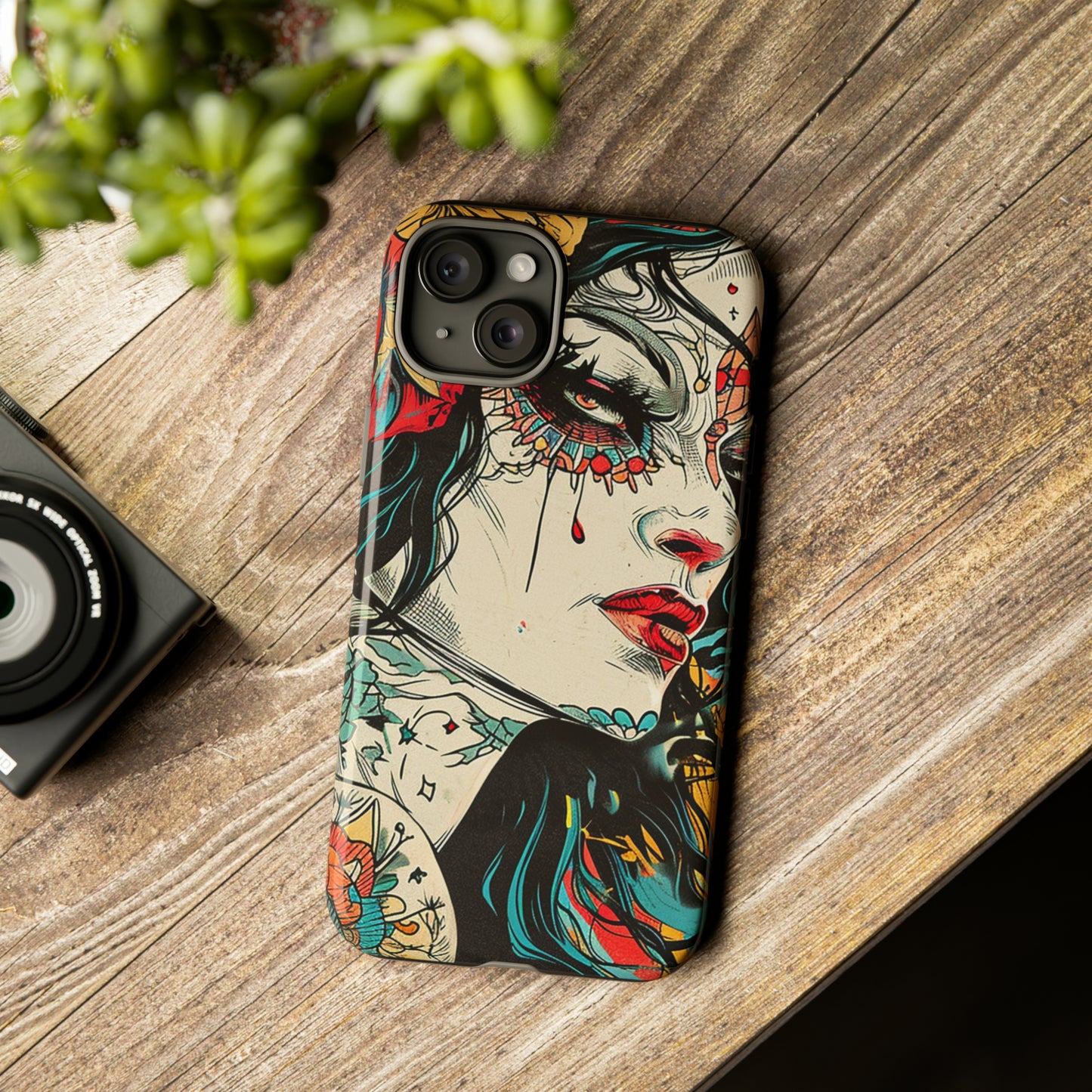 Tough Phone Case Lady 02