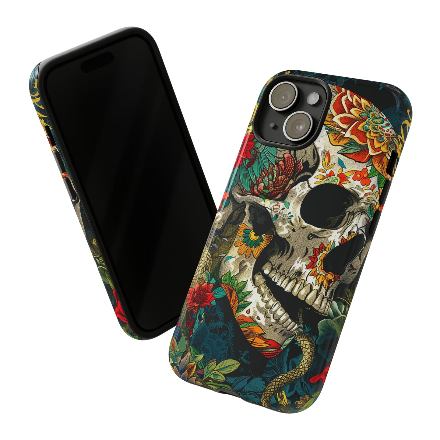 Tough Phone Case Skull 01