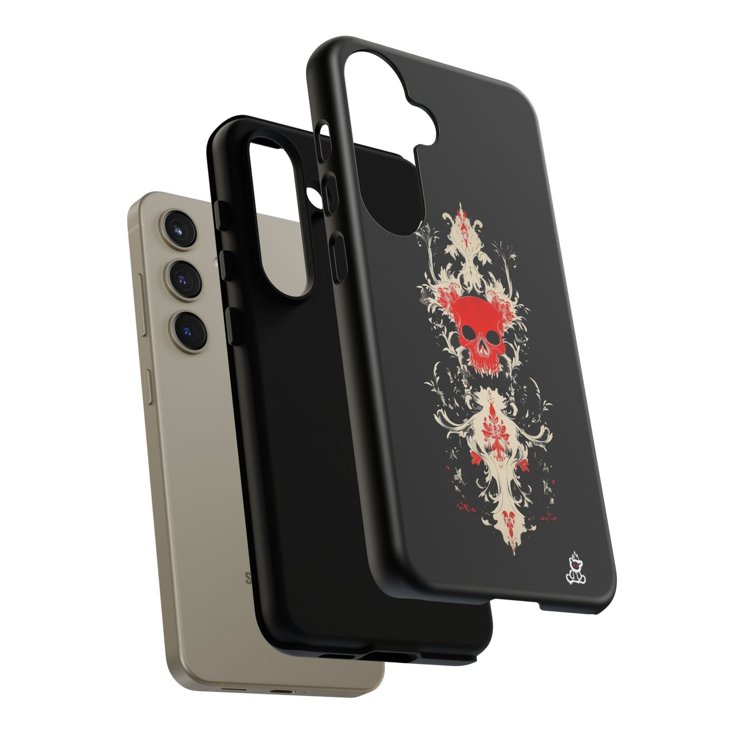 Tough Cases: Crimson Baroque Skull