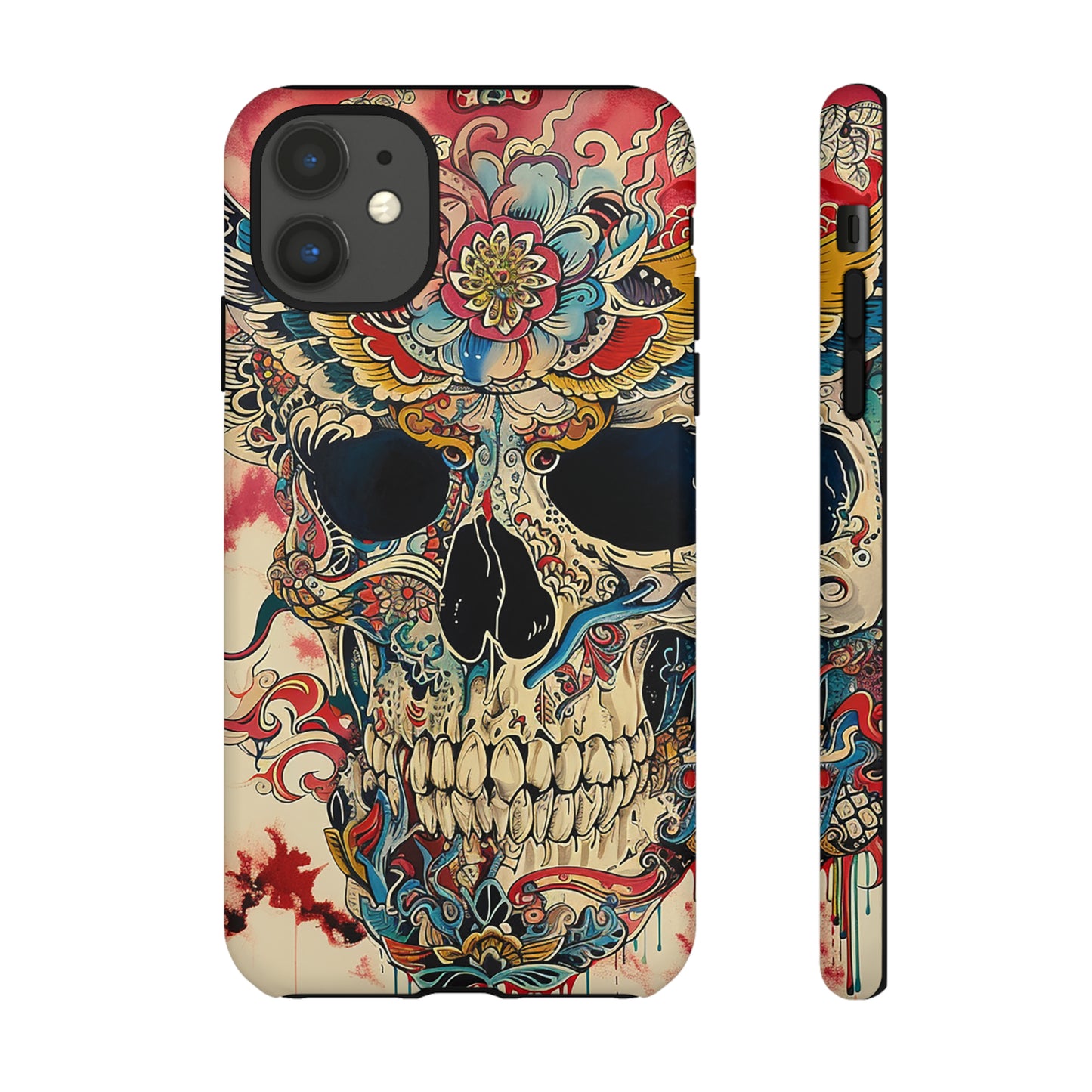 Tough Phone Case Skull 06