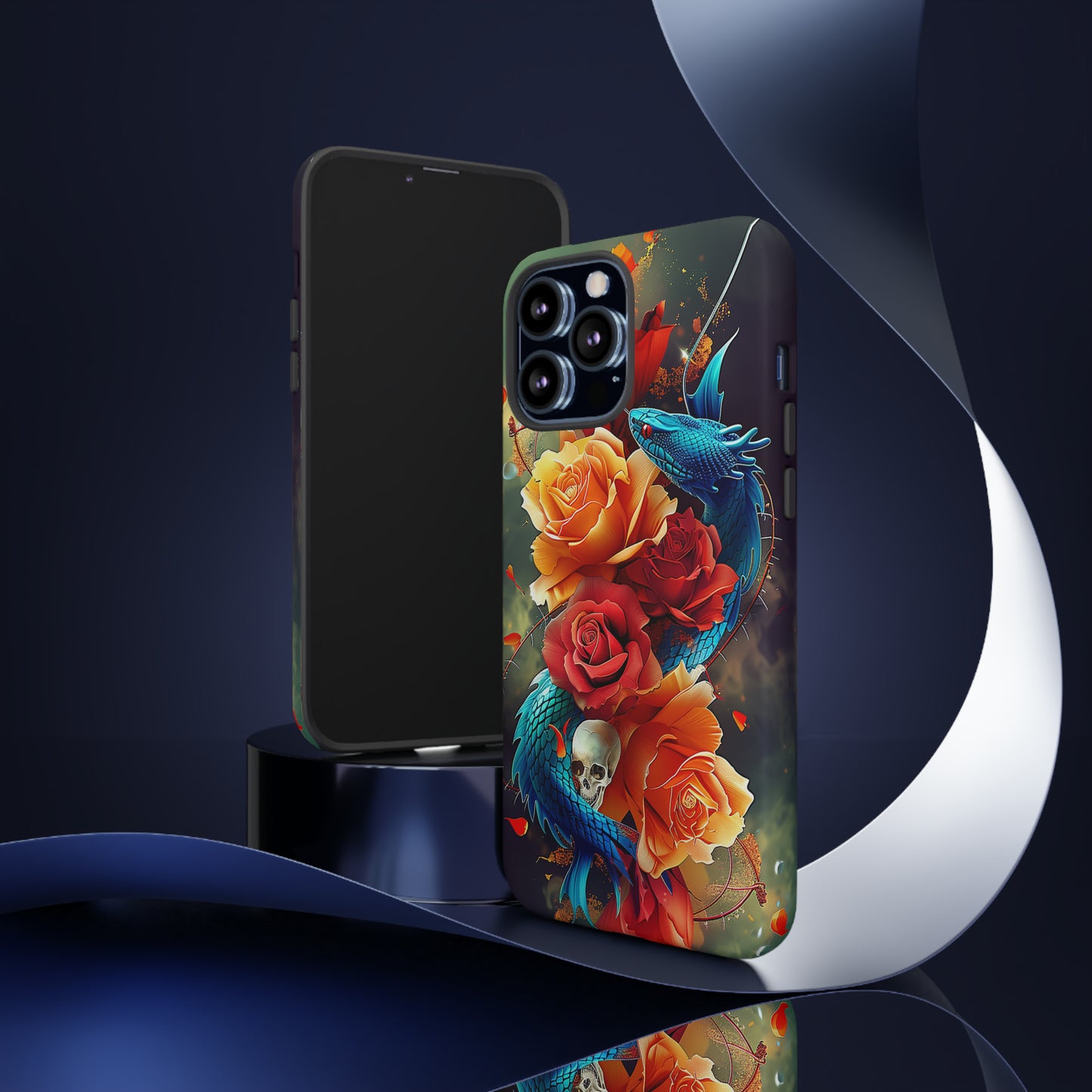 Tough Phone Cases Eternal Bloom and Beast