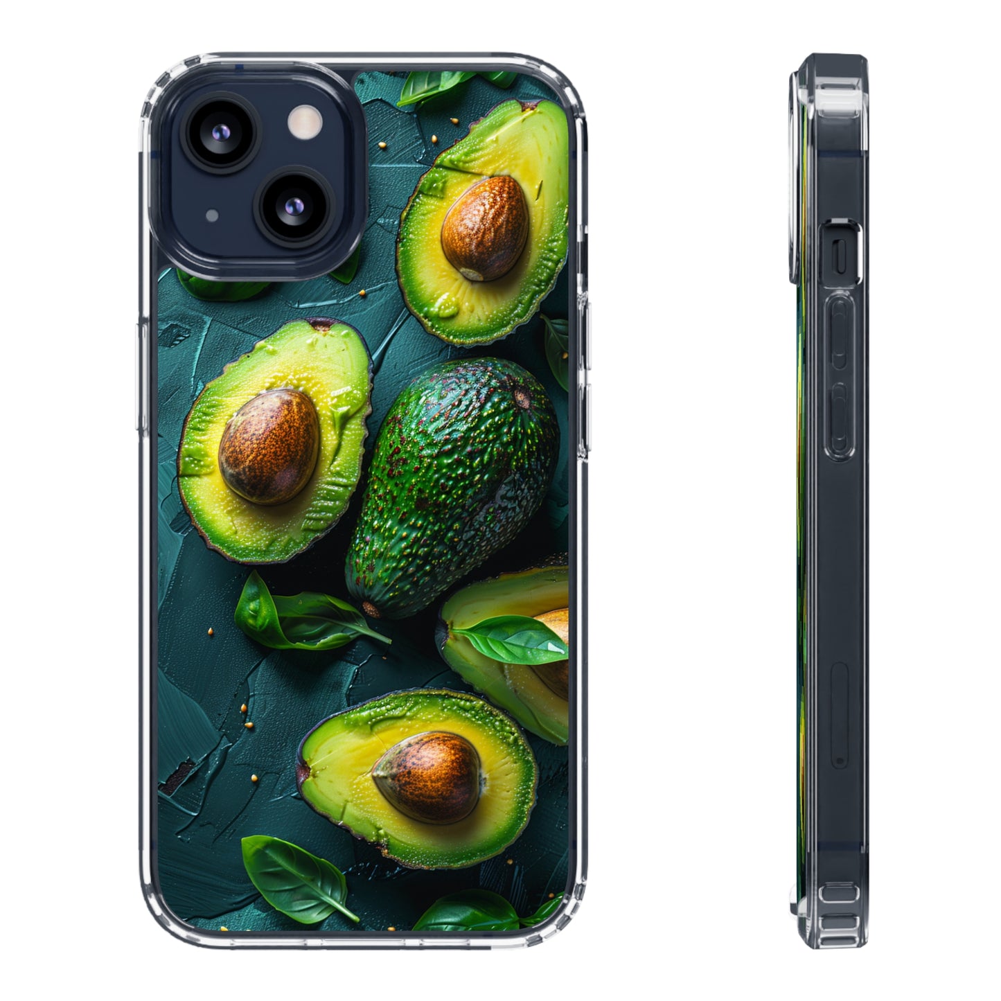 Clear Phone Cases Avocado