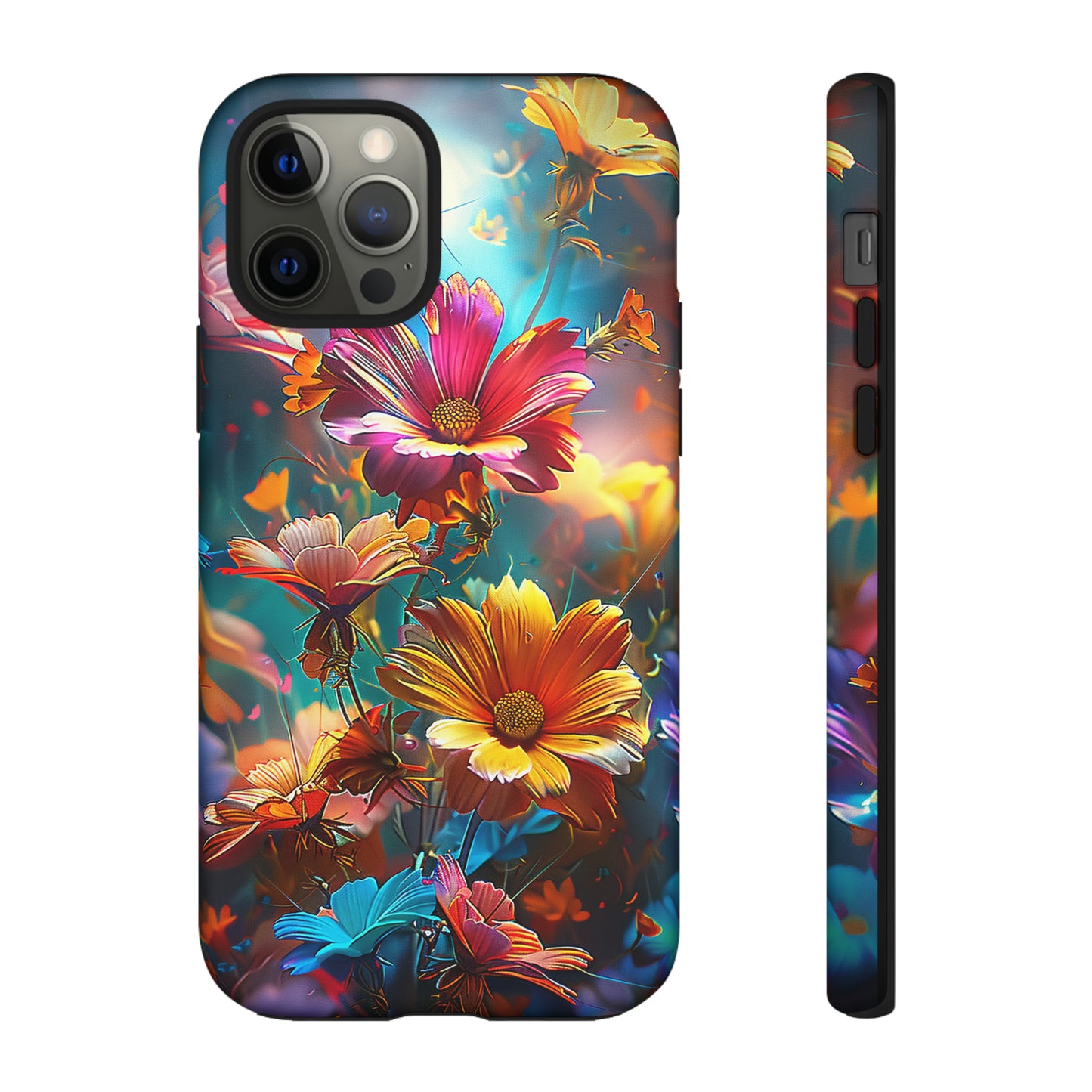 Tough Phone Case Flower 01