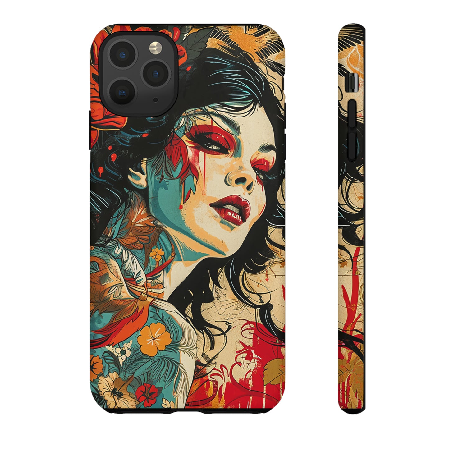 Tough Phone Case Lady 01