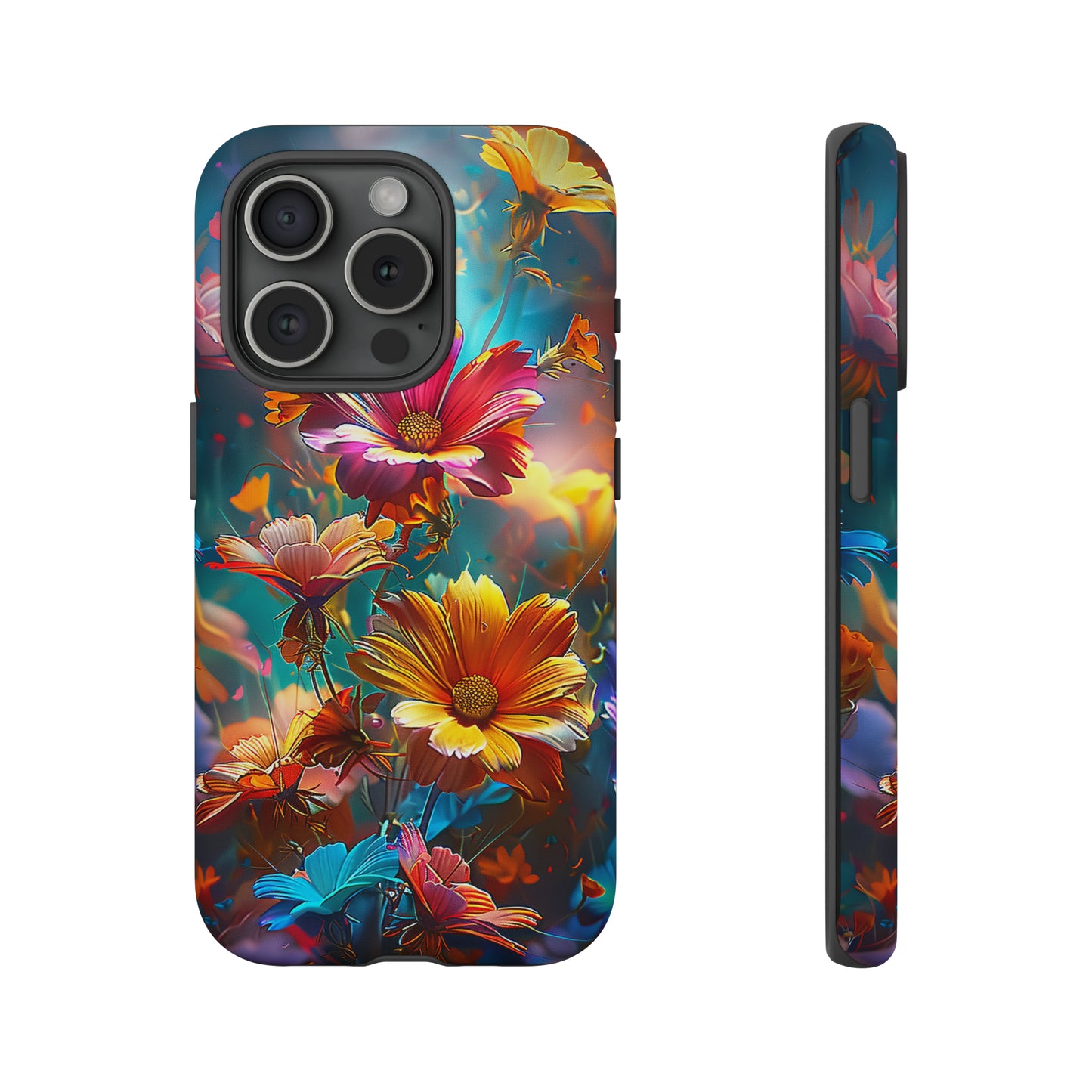 Tough Phone Case Flower 01