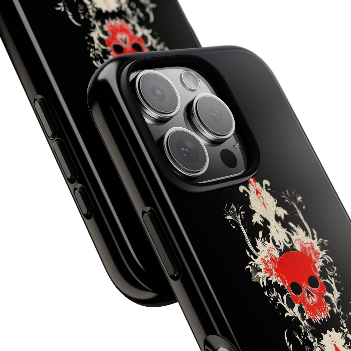 Tough Cases: Crimson Baroque Skull