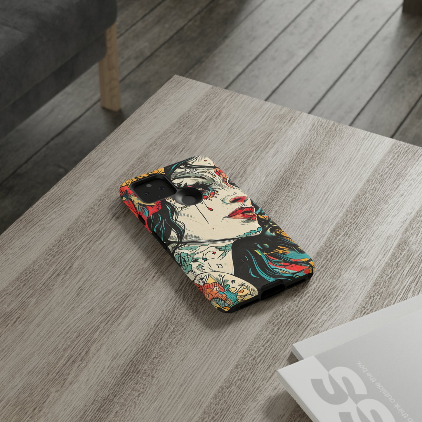 Tough Phone Case Lady 02