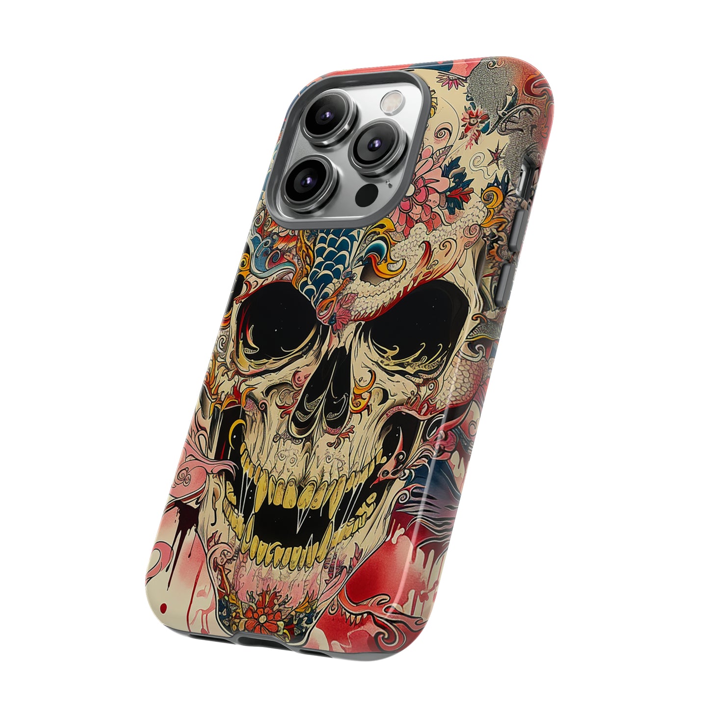 Tough Phone Case Skull 05