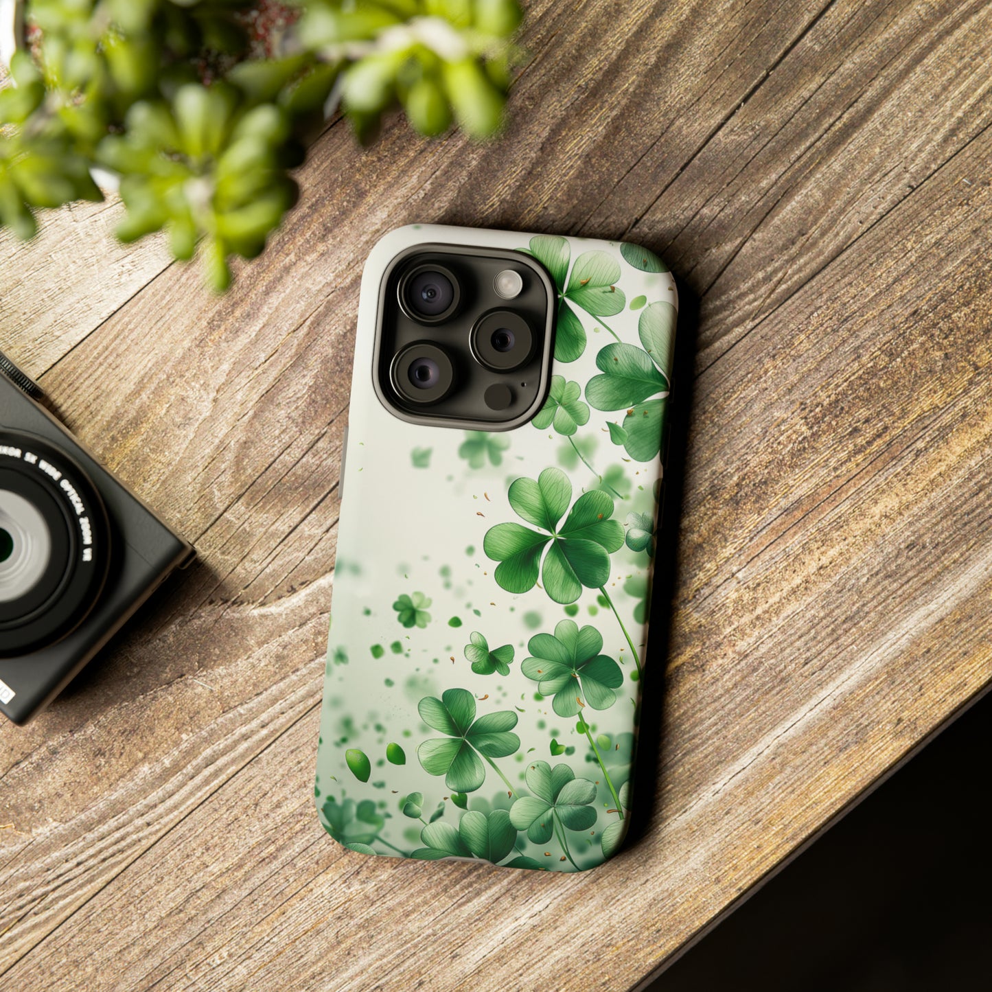 Tough Phone Case Four Leaf Clover