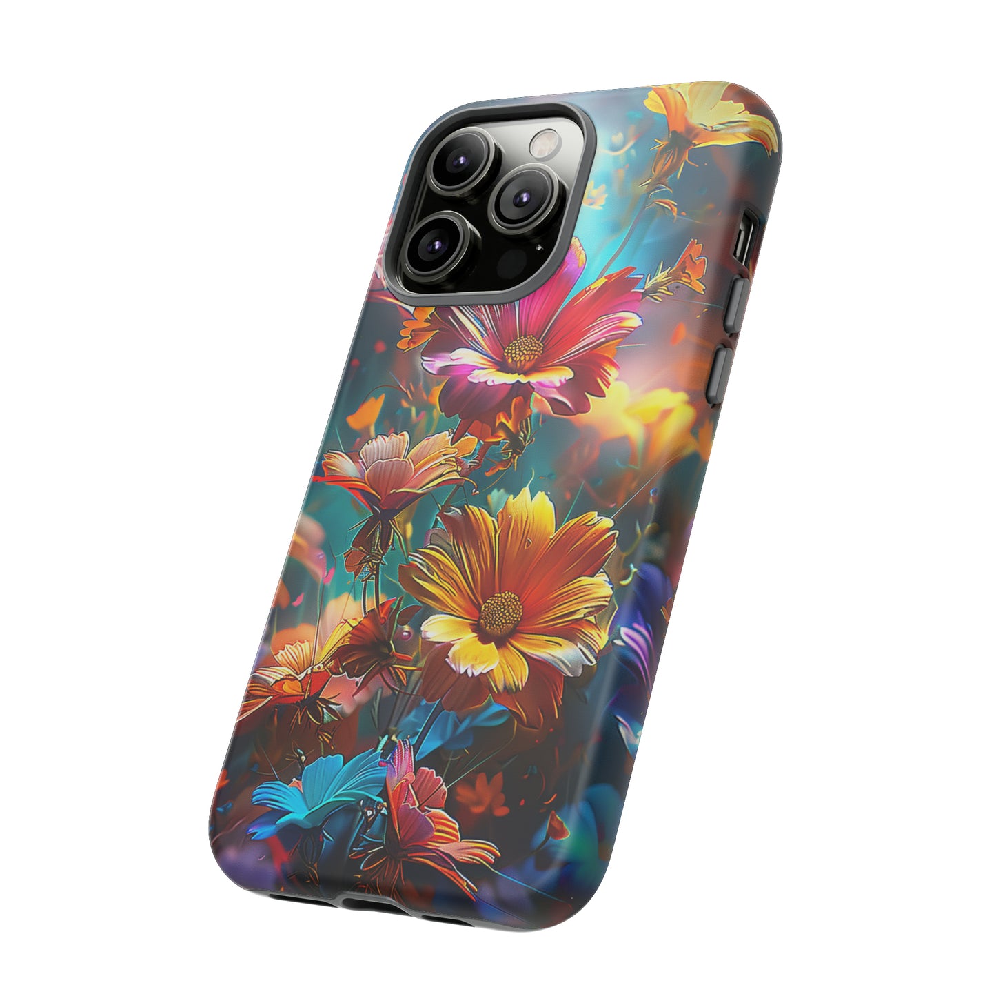Tough Phone Case Flower 01