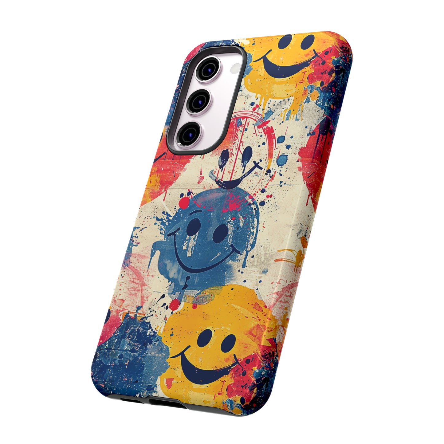 Tough Phone Case Happy Face