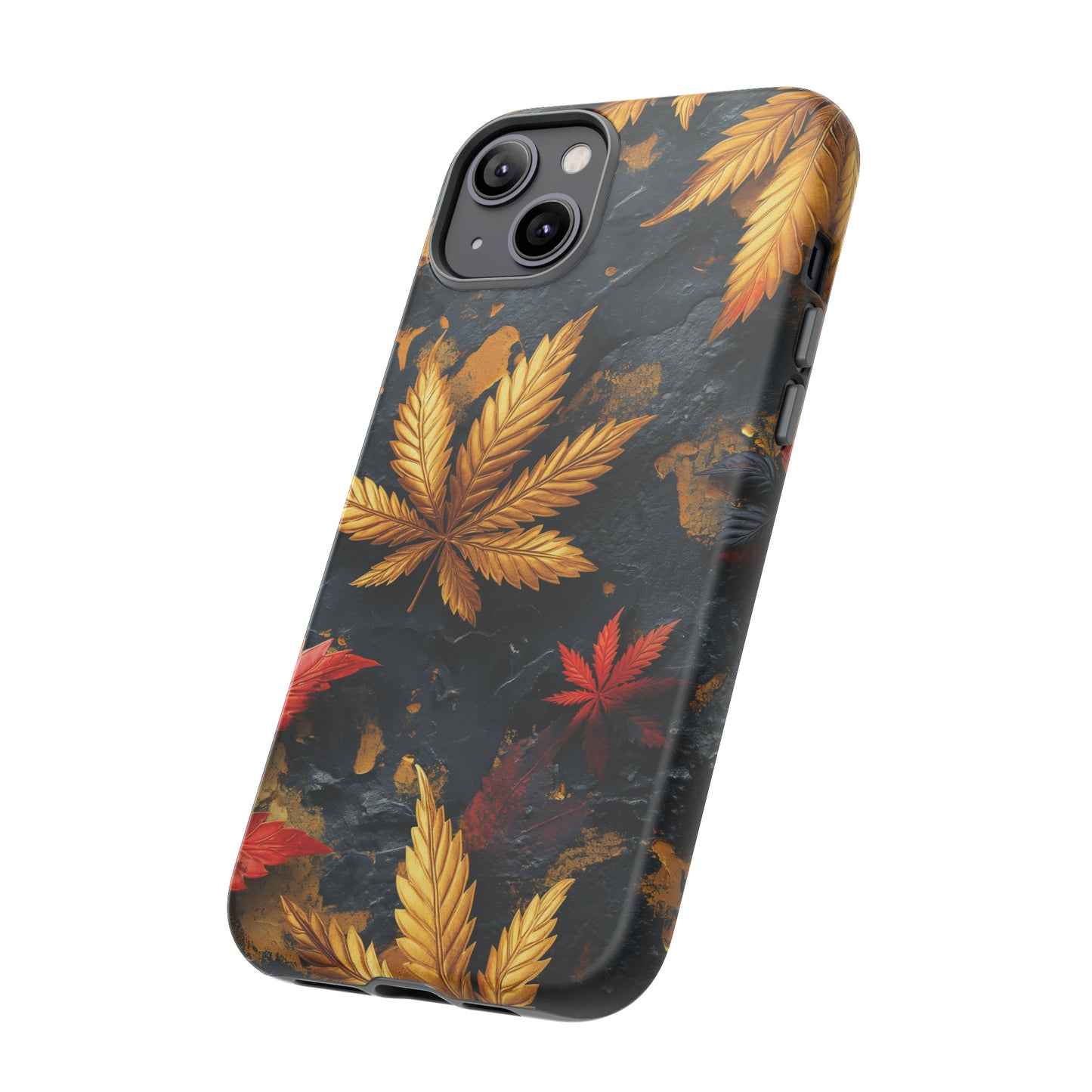 Tough Phone Case Cannabis Gold