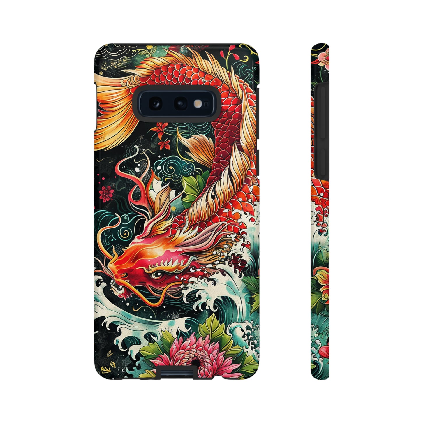 Tough Phone Case Japanese Koi Fish