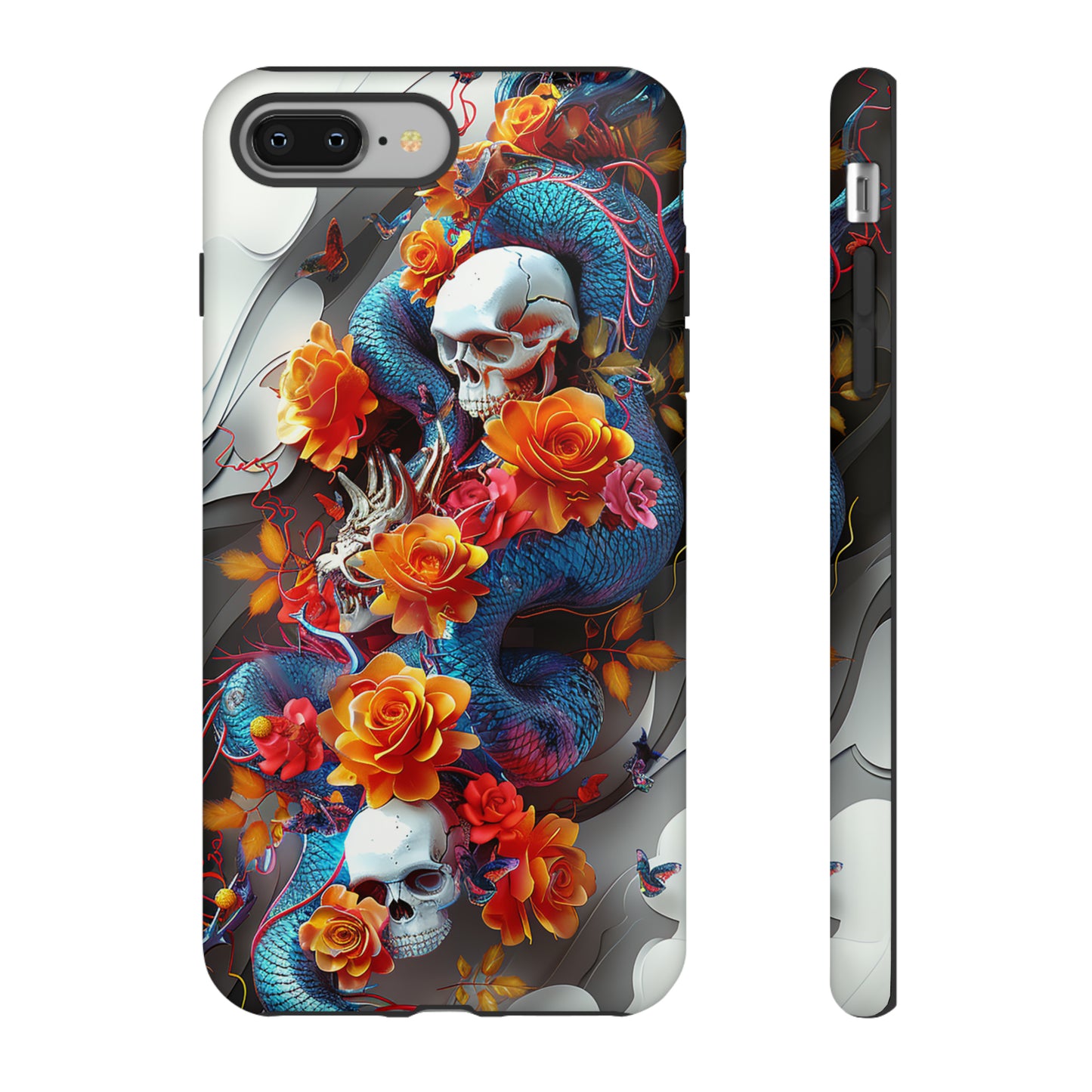 Tough Phone Case Skull 02