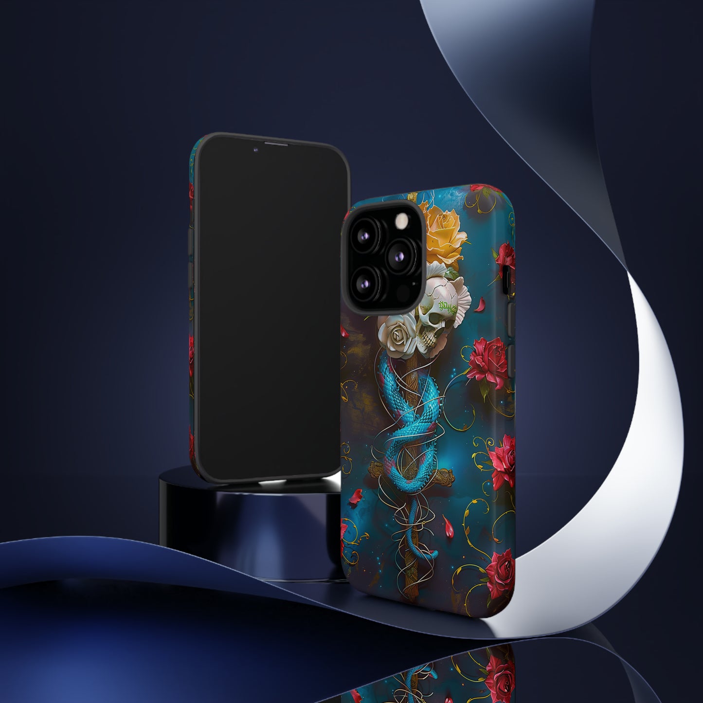 Tough Phone Cases Serpent & Roses