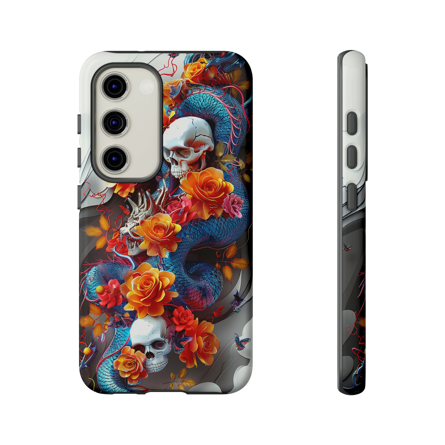 Tough Phone Case Skull 02