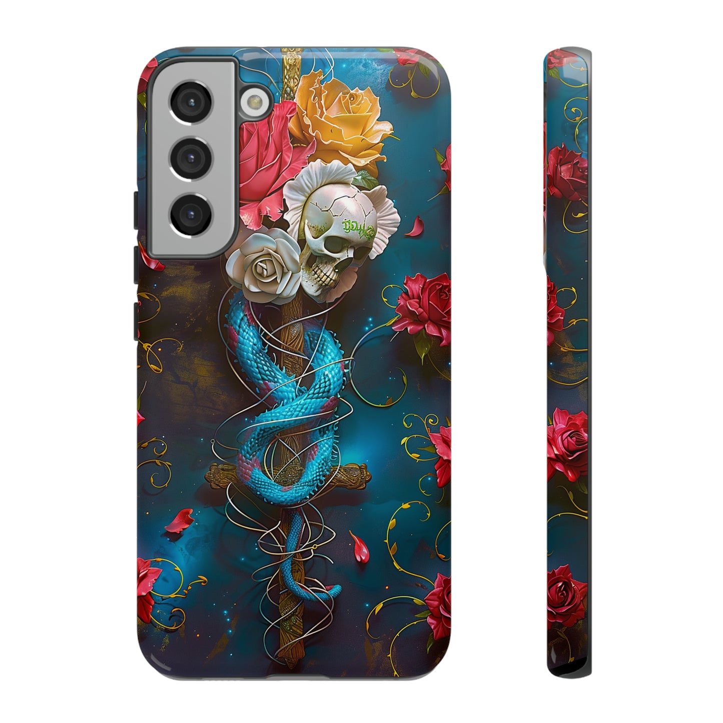 Tough Phone Cases Serpent & Roses