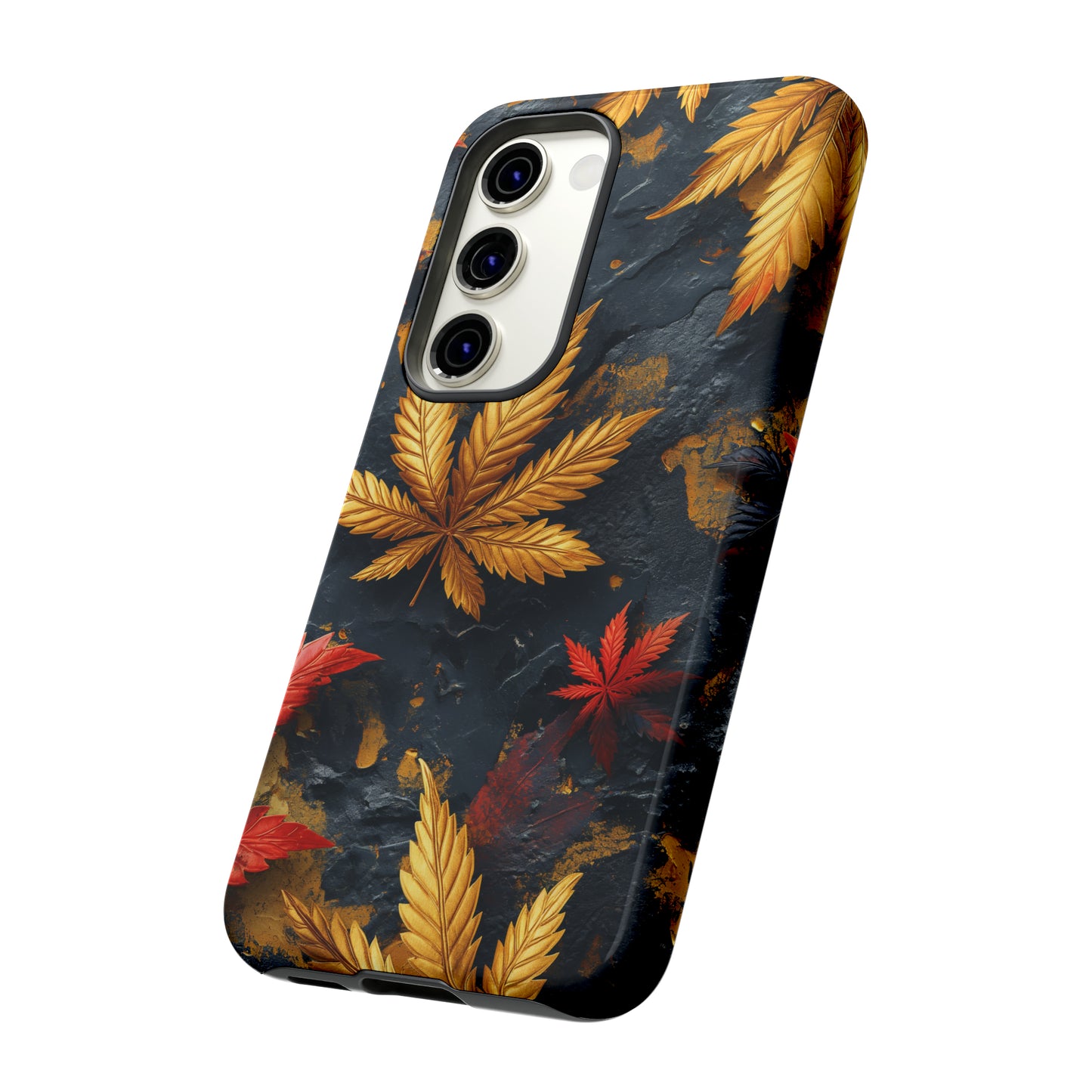 Tough Phone Case Cannabis Gold